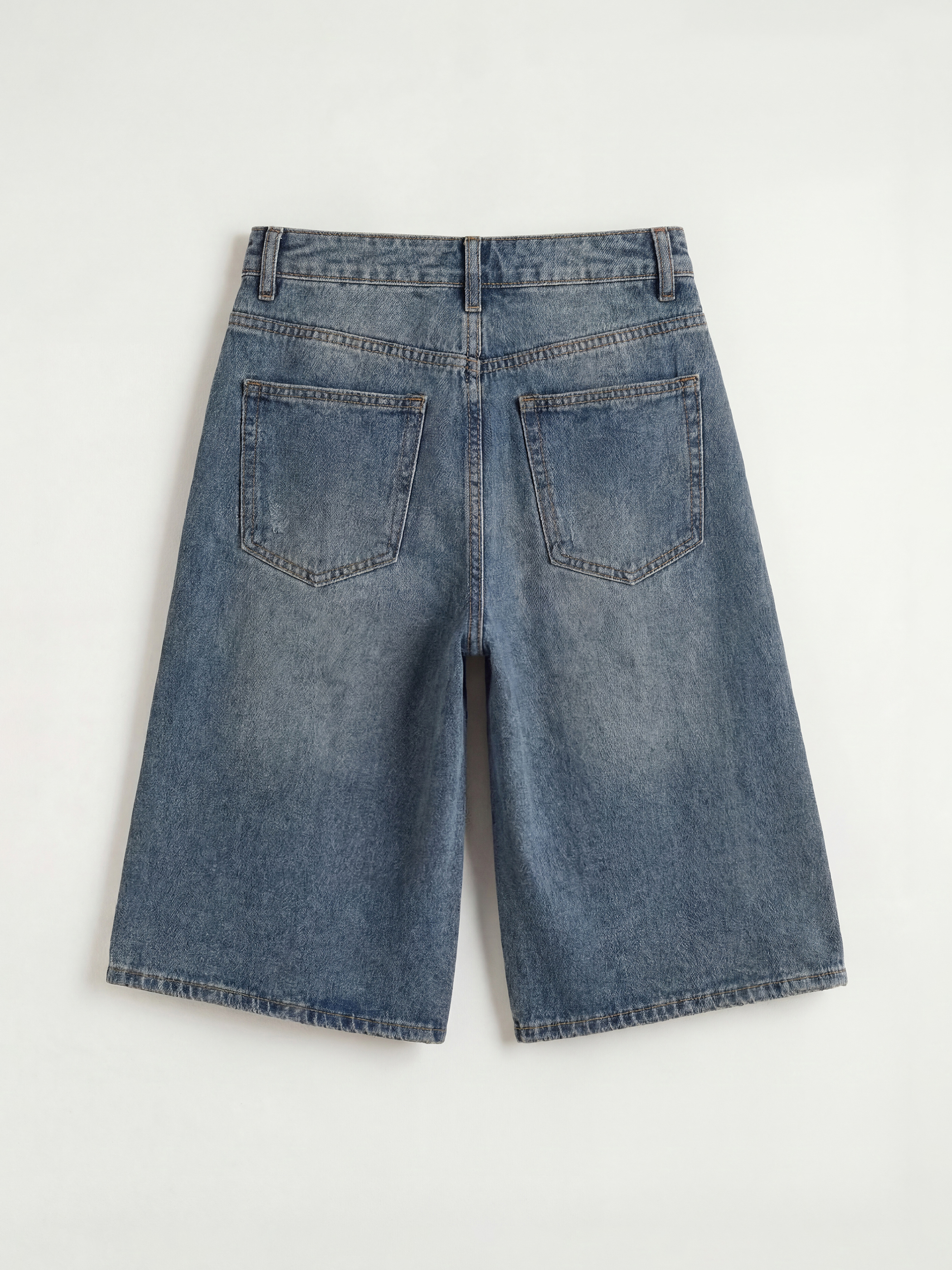 INDIGO Teksas šorts Žena-5