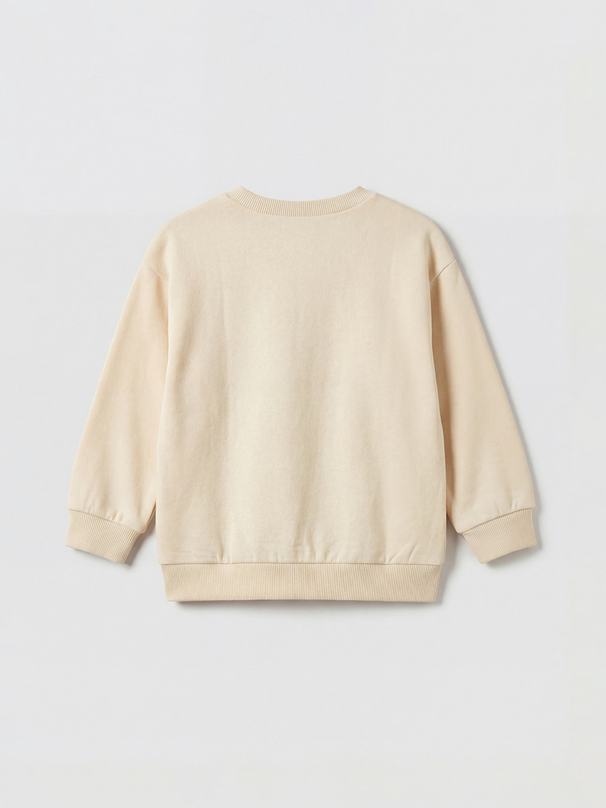 Girl ECRU Sweatshirt-1