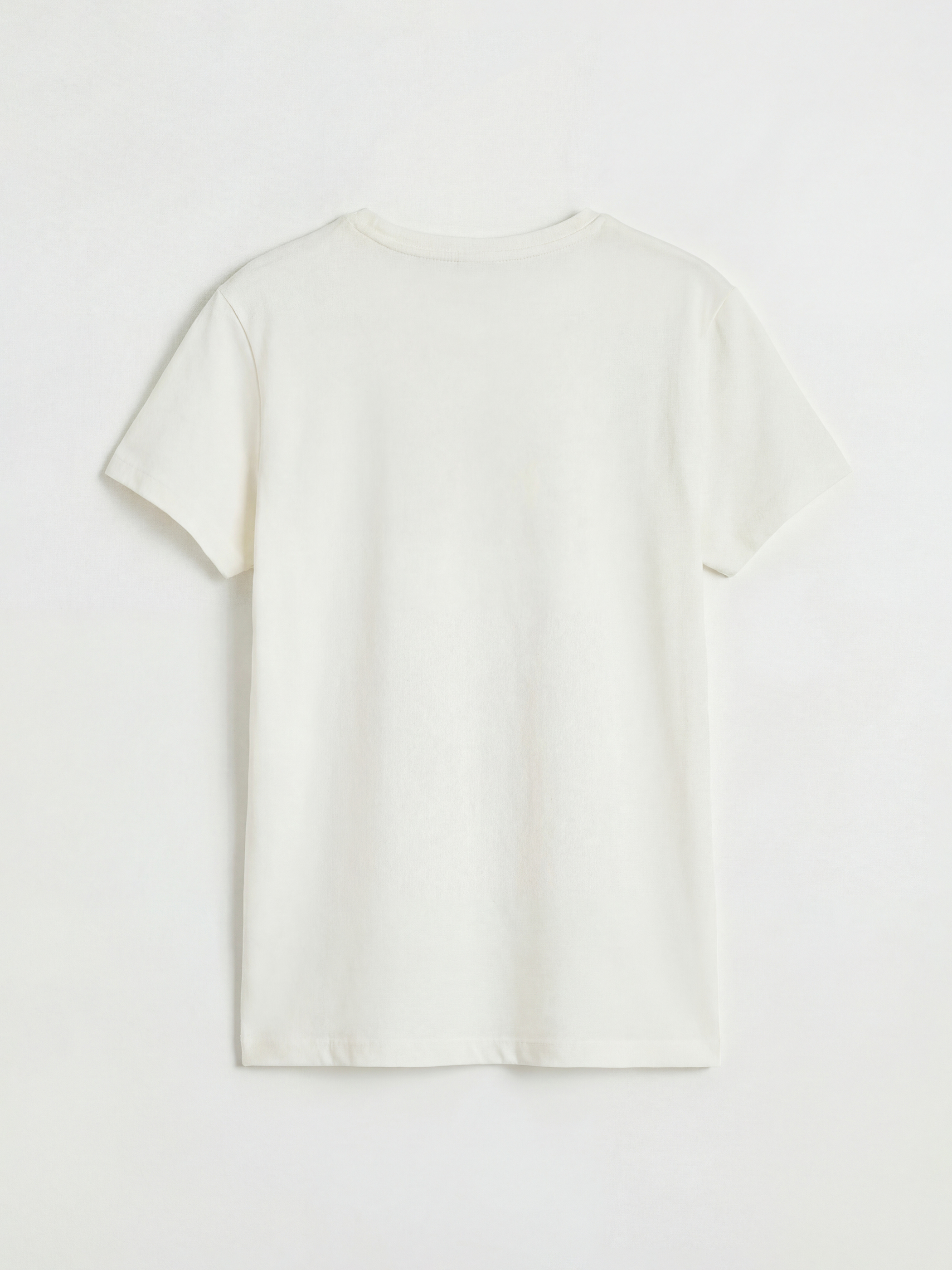 Ekru Bisiklet Yaka Baskılı Kız Çocuk Pijama Takım-2