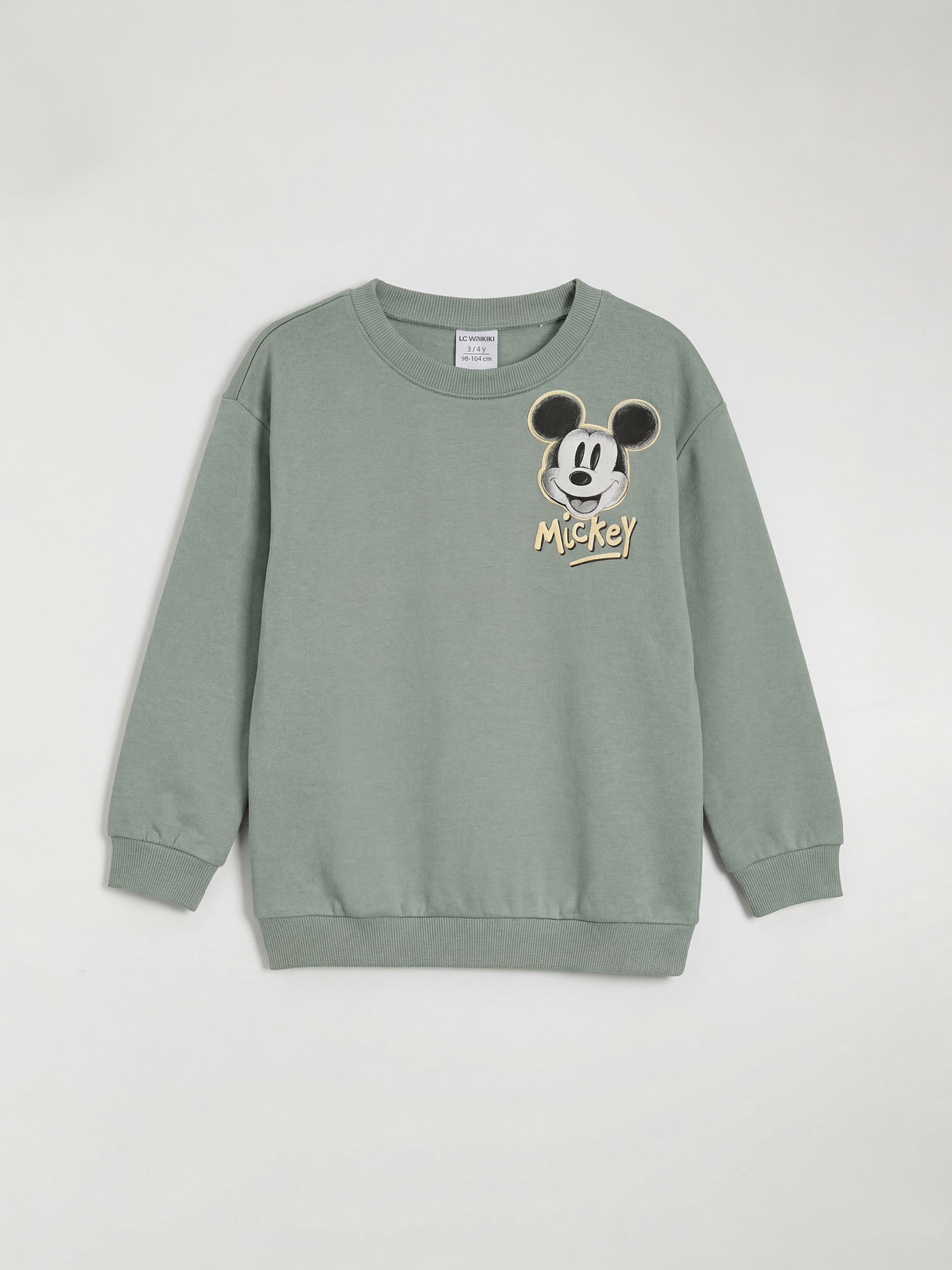 LCW Kids Boy GREEN Sweatshirt - S6I046Z1-GD2