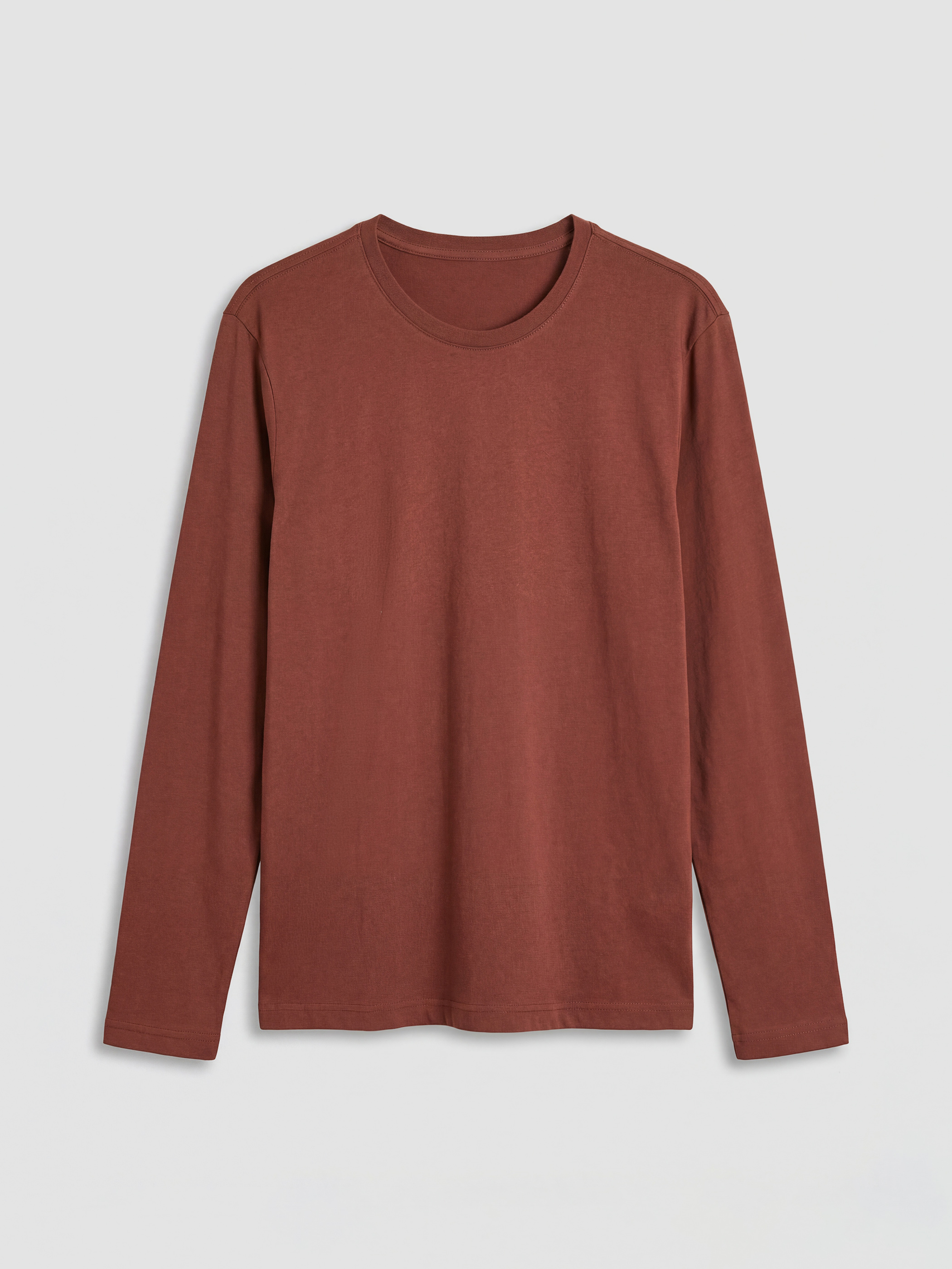 LCWAIKIKI Classic Bisiklet Yaka Penye Erkek Tişört - S6I075Z8-R3G