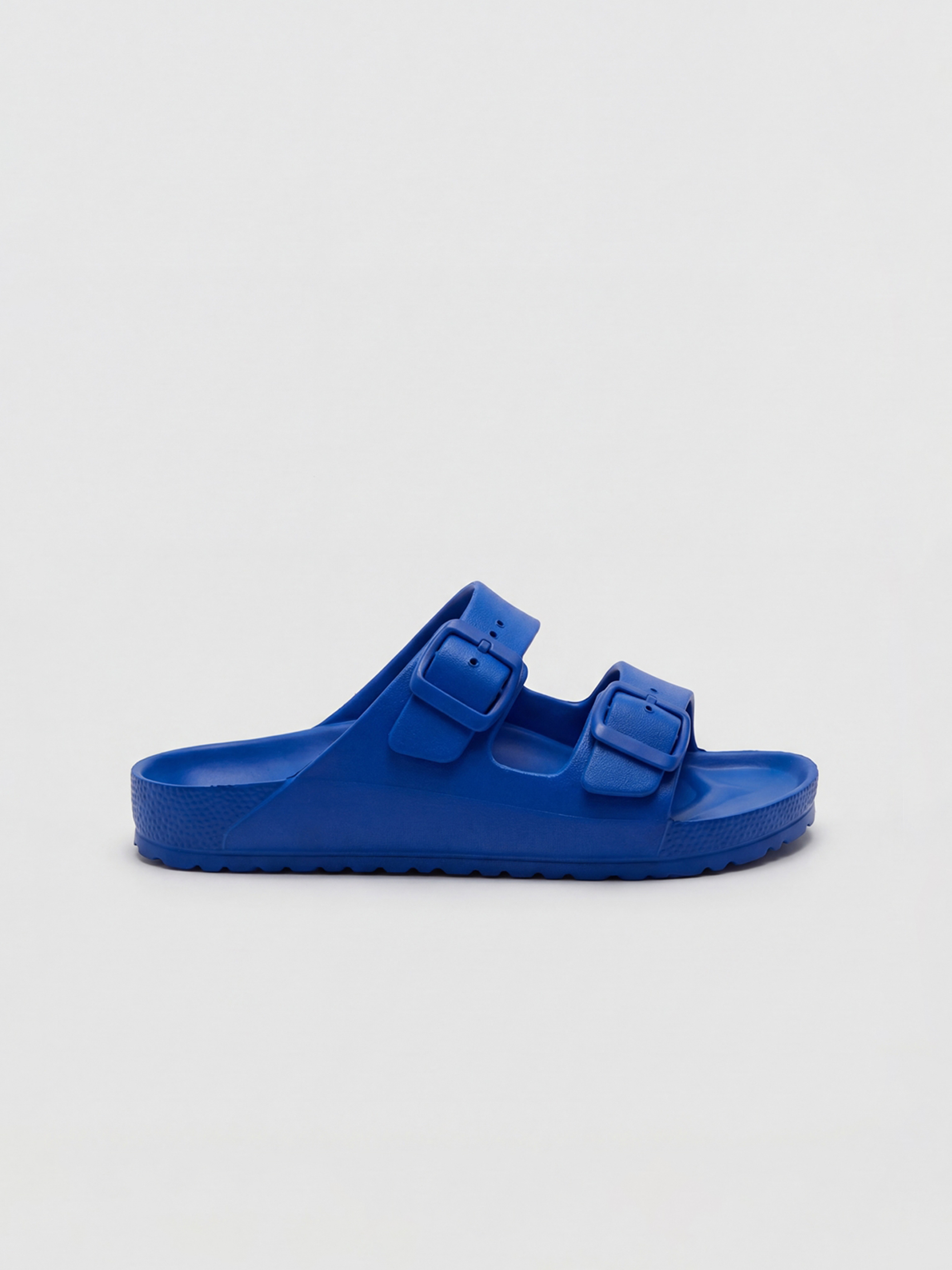 شباشب شاطئ للأولاد بشرائط مزدوجة مع إبزيم.-1