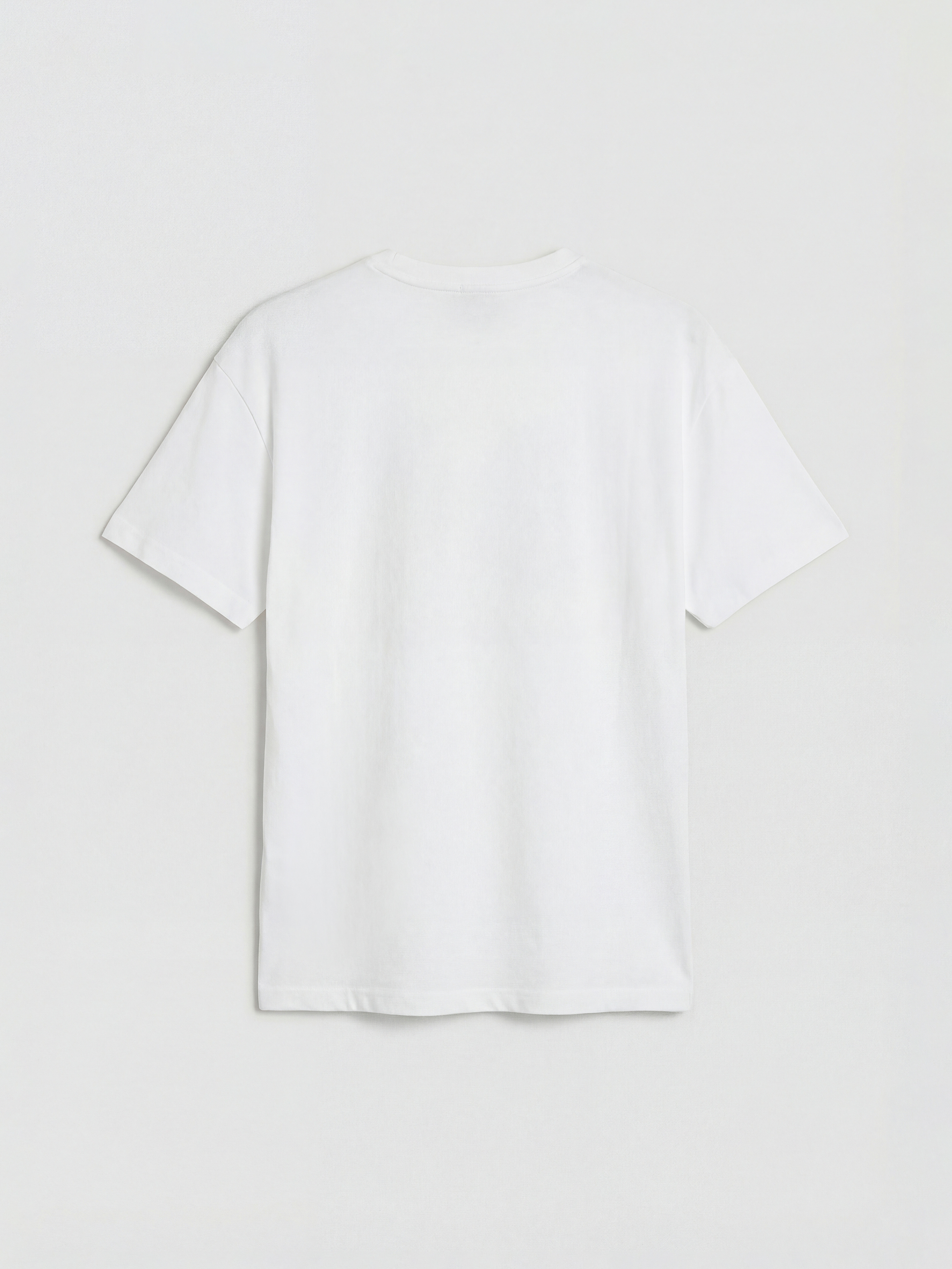 تي شيرت نسائي مطبوع نيويورك سيتي بياقة دائرية-5