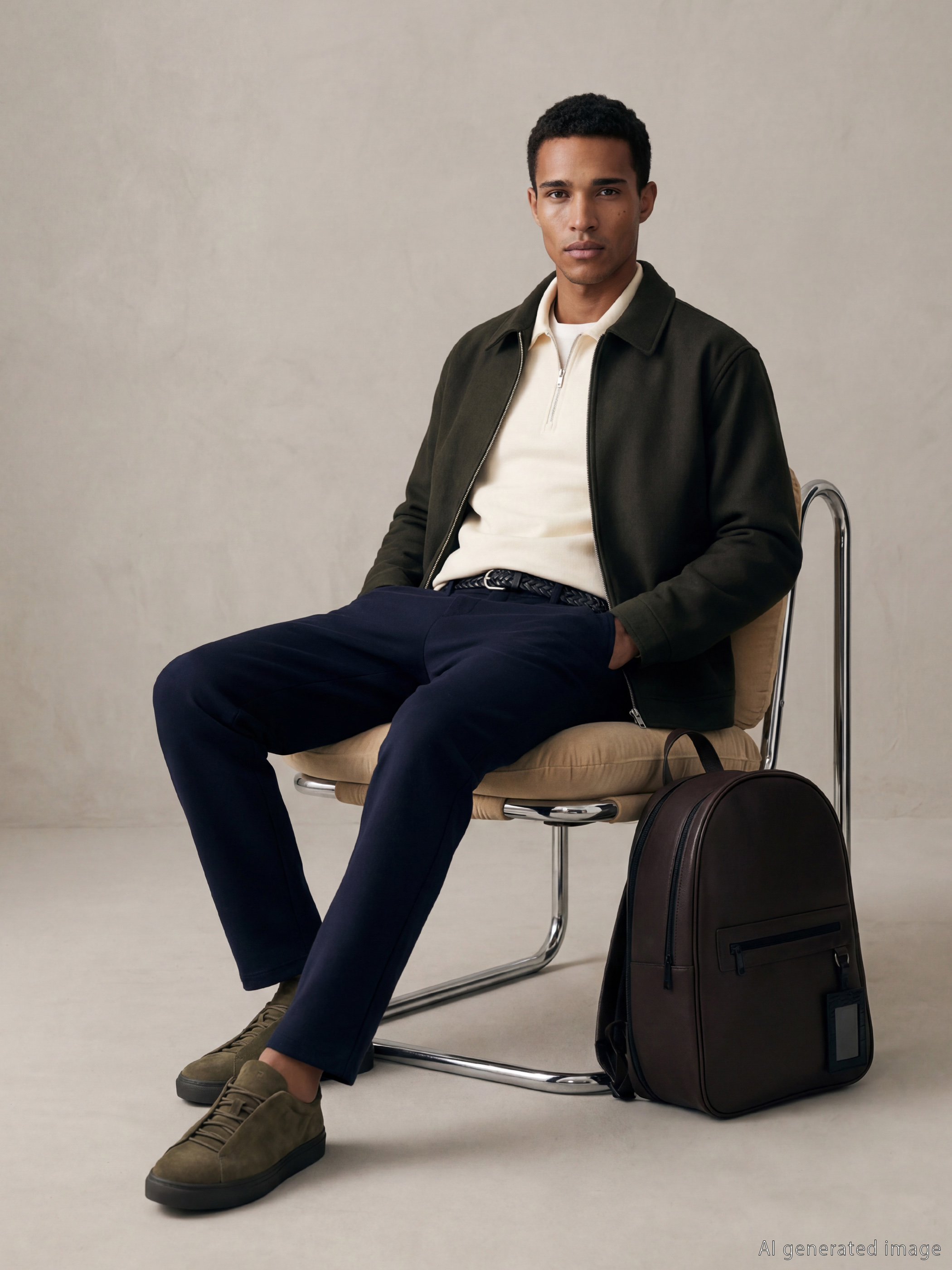 Men's Cashmere Coat in a Classic Fit-1