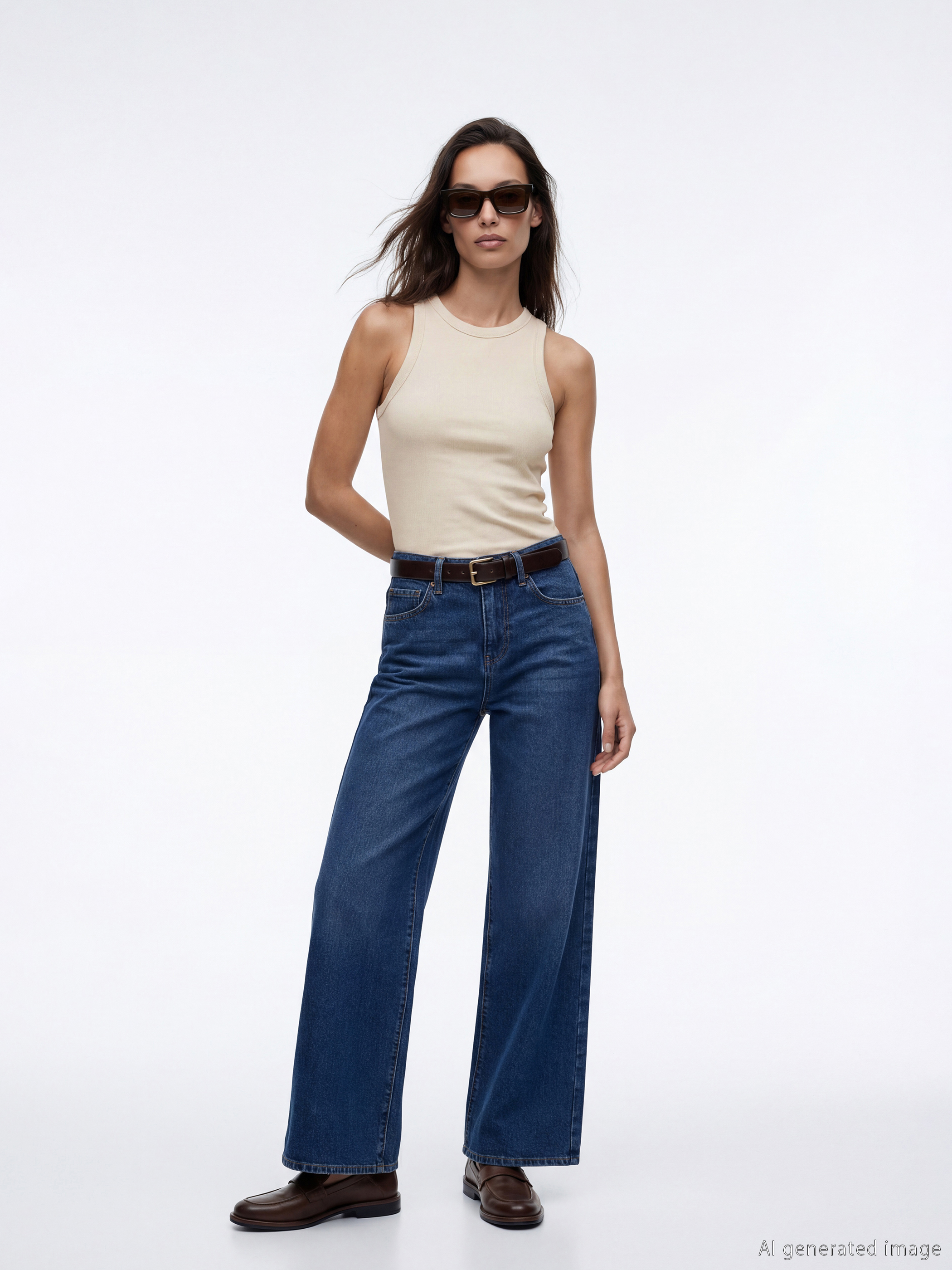 Bisiklet Yaka Kadın Atlet	-1