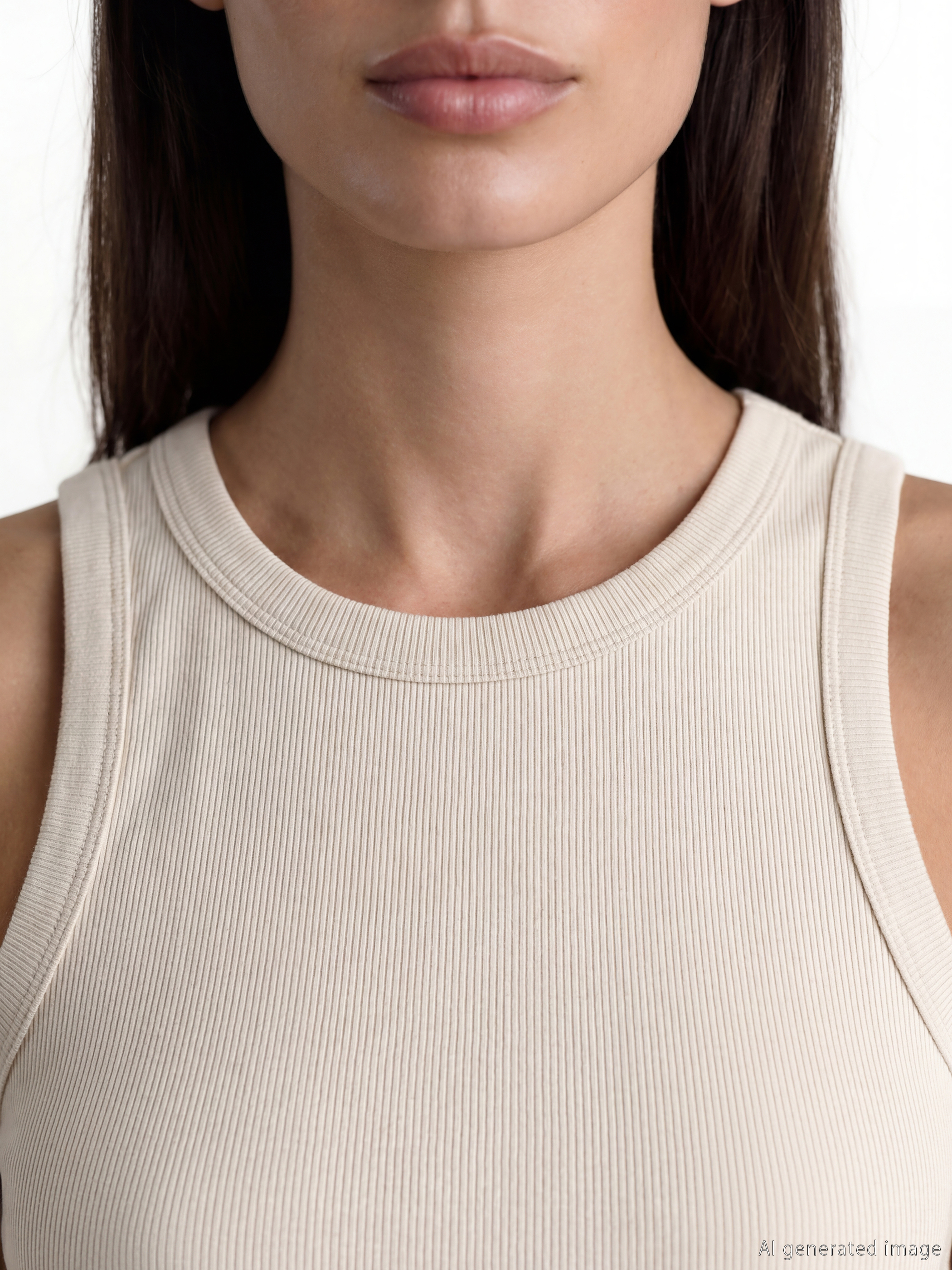 Bisiklet Yaka Kadın Atlet	-2