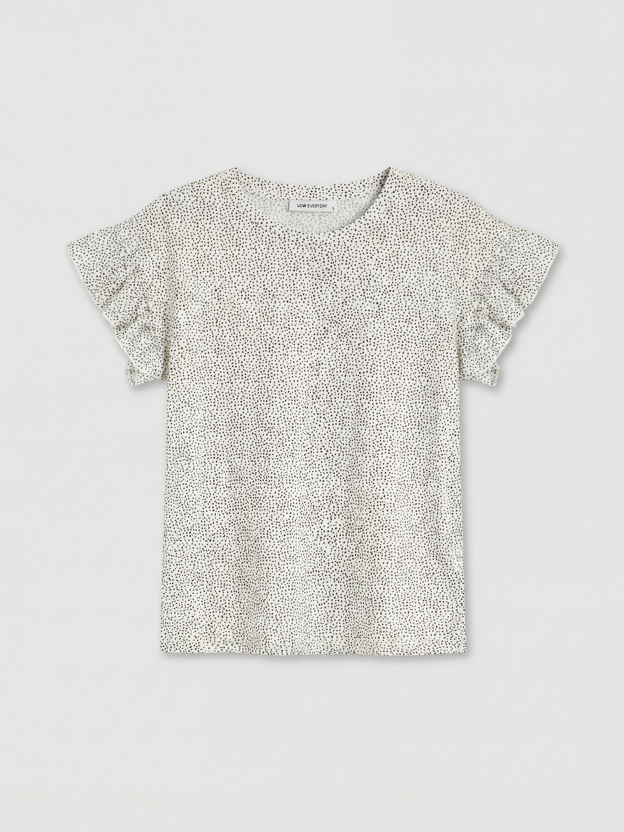 Ecru Printed
