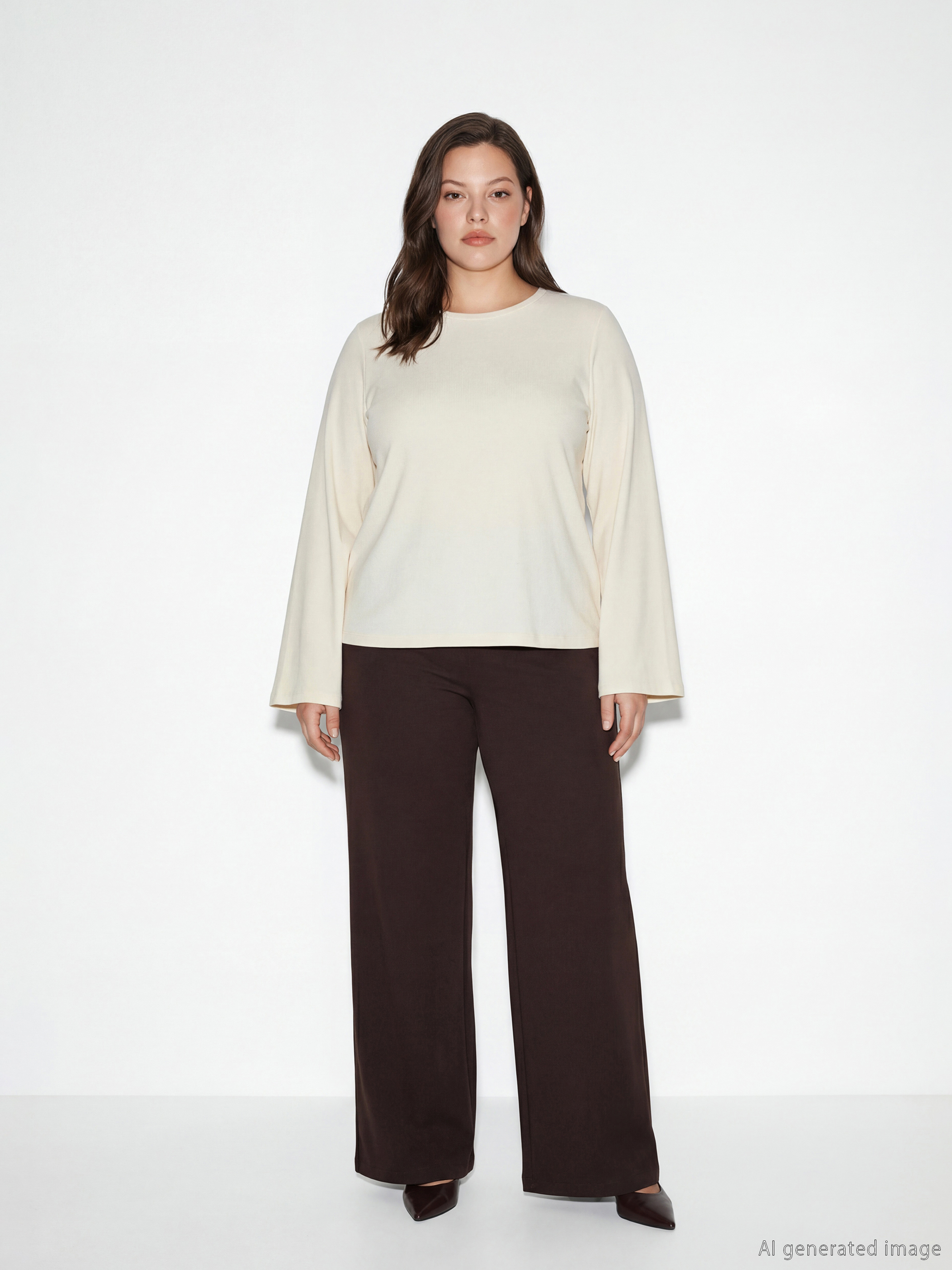 Pantalon de survêtement BRUN Femme-1