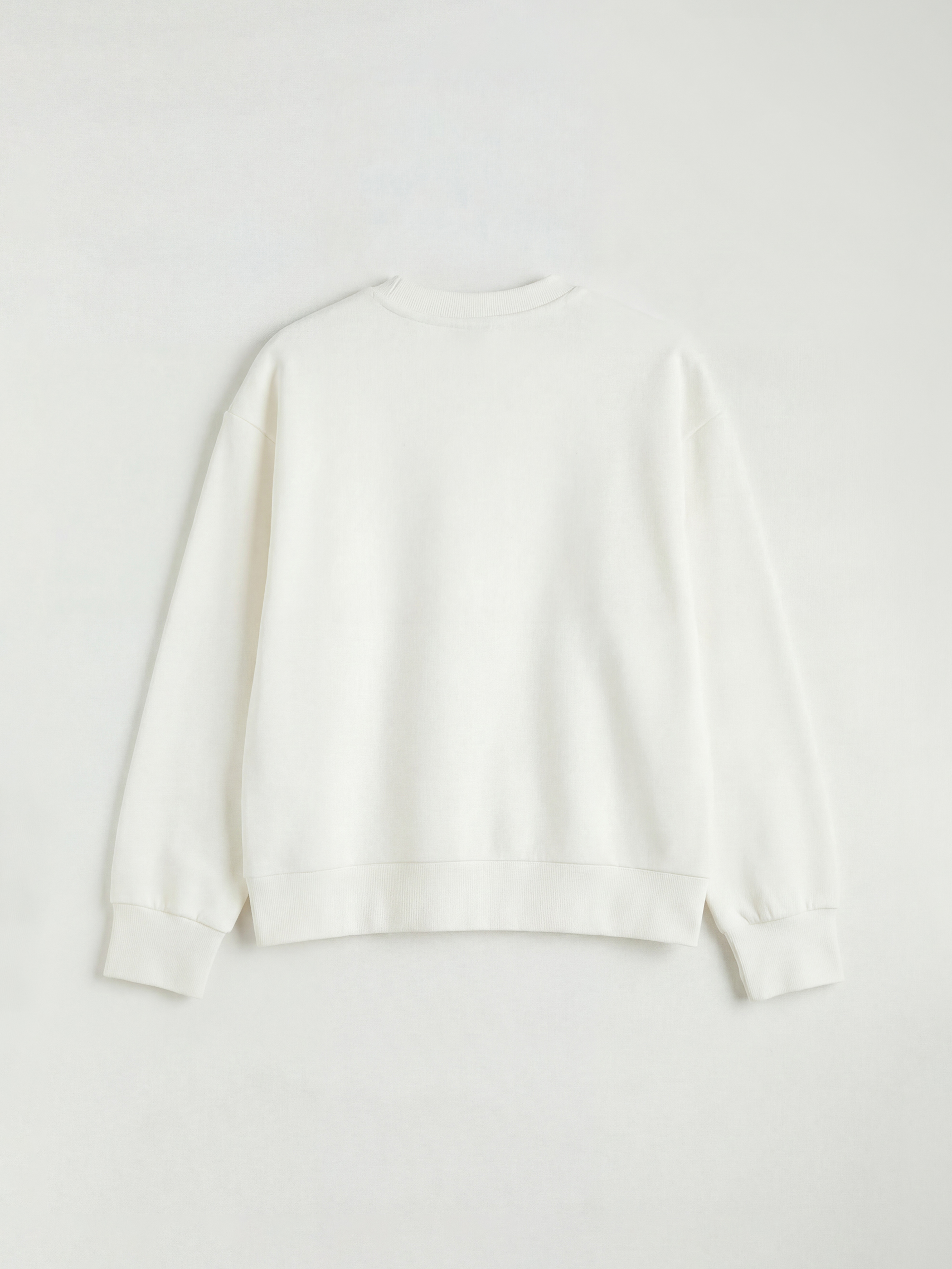 Girl ECRU Sweatshirt-1
