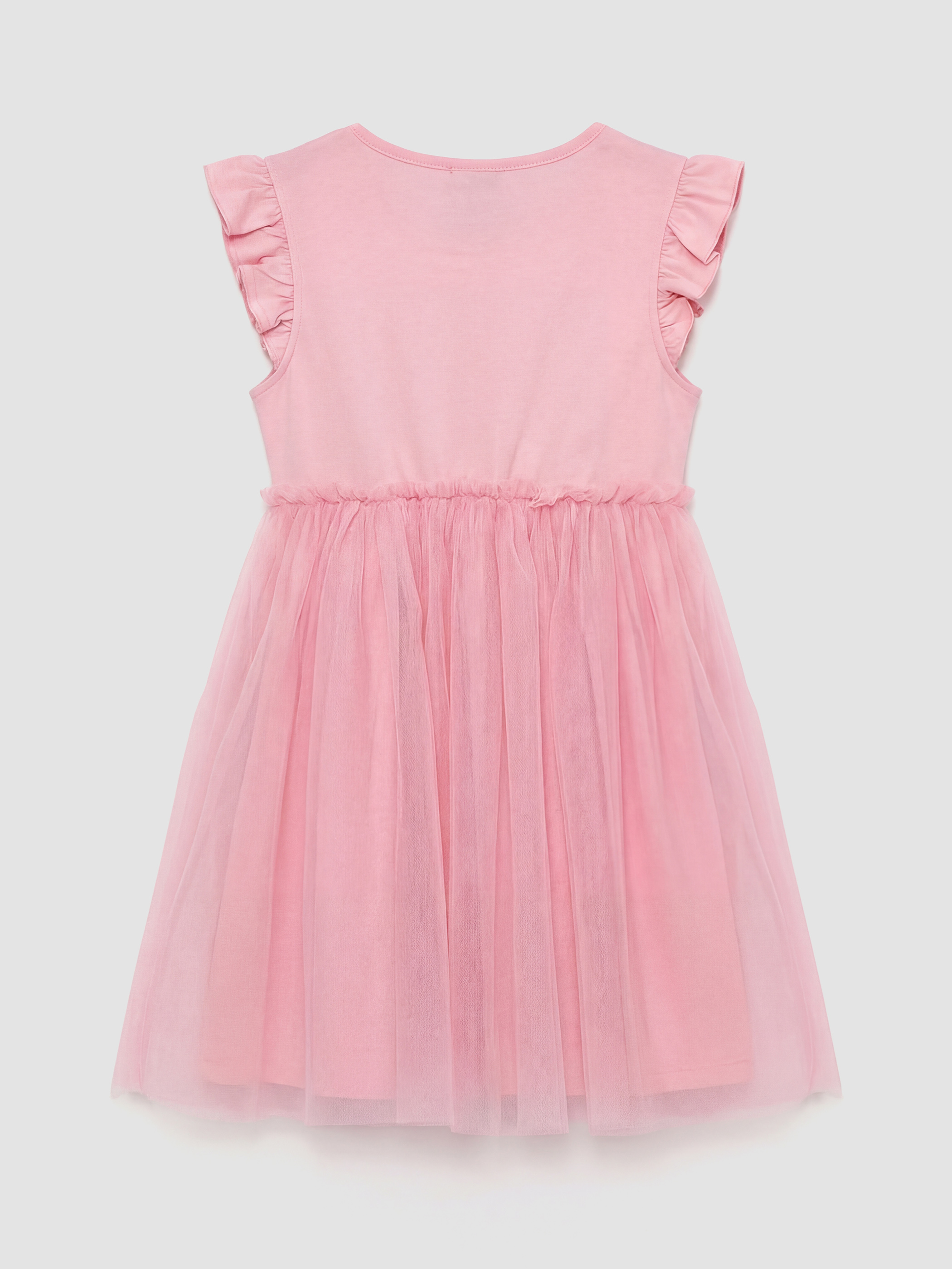 فستان توتو مطبوع للبنات باربي-1