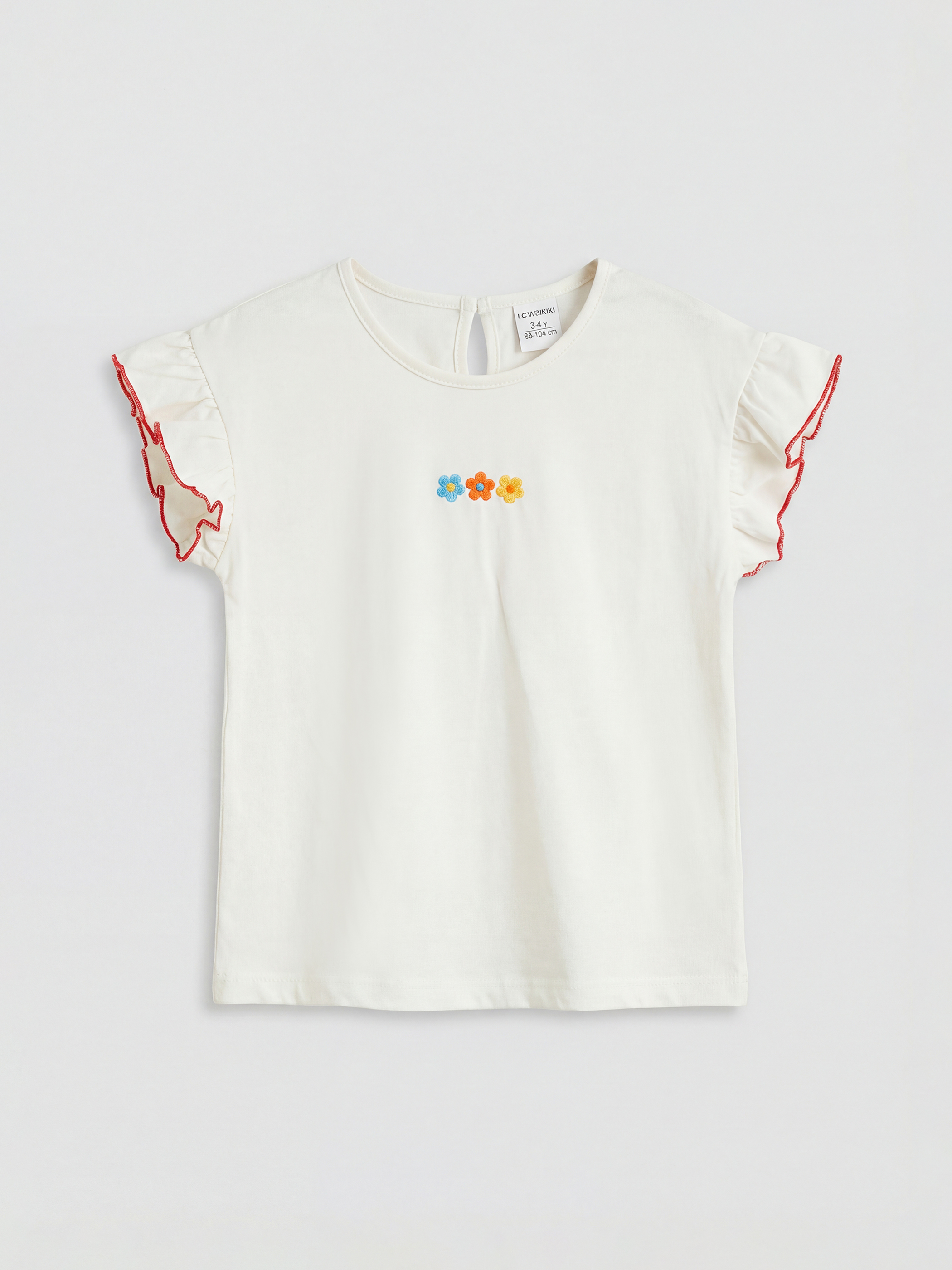 تي شيرت بناتي بكشكشة 2 قطع-3