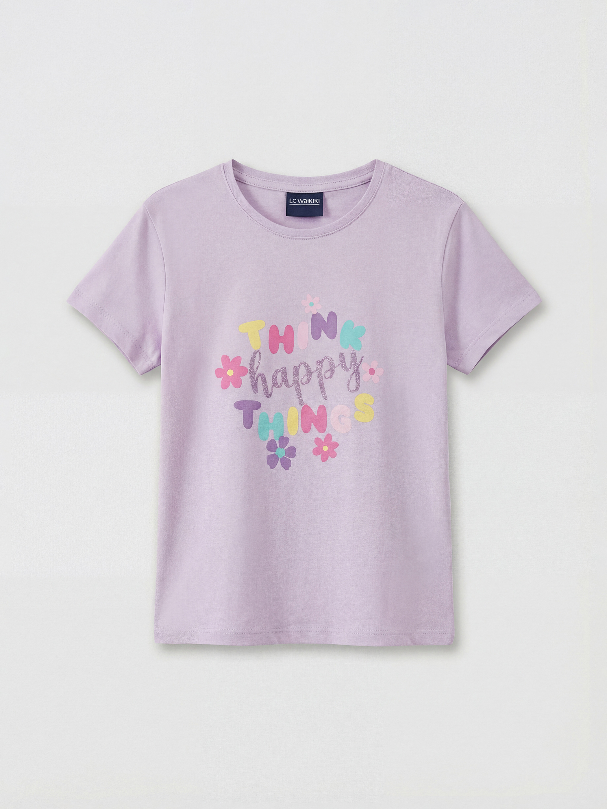 Girl ECRU T-Shirt-3