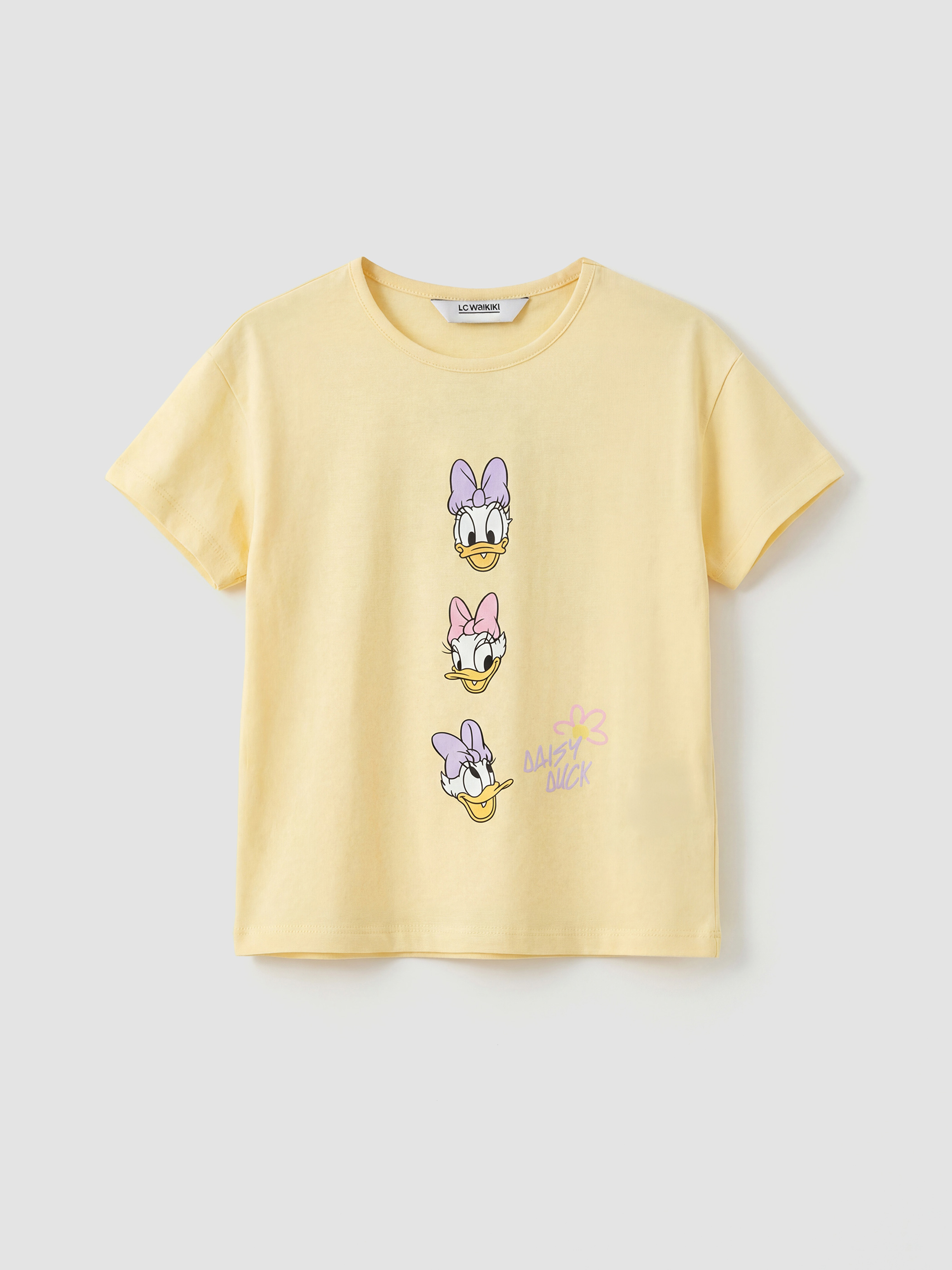 LCW Kids Girl YELLOW T-Shirt - S6IJ45Z1-FRS