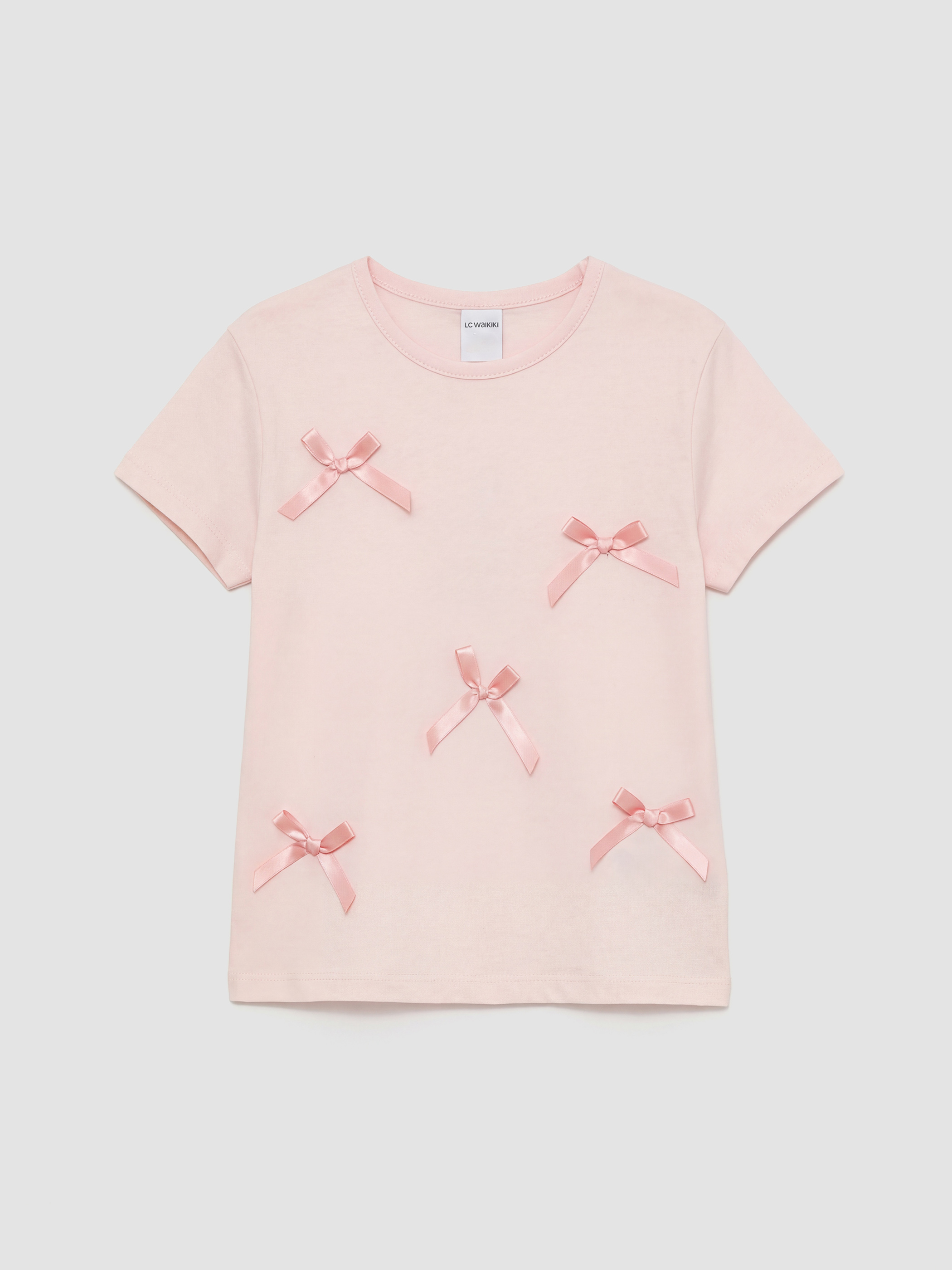 LCW Kids Girl PINK T-Shirt - S6IJ54Z1-FUG