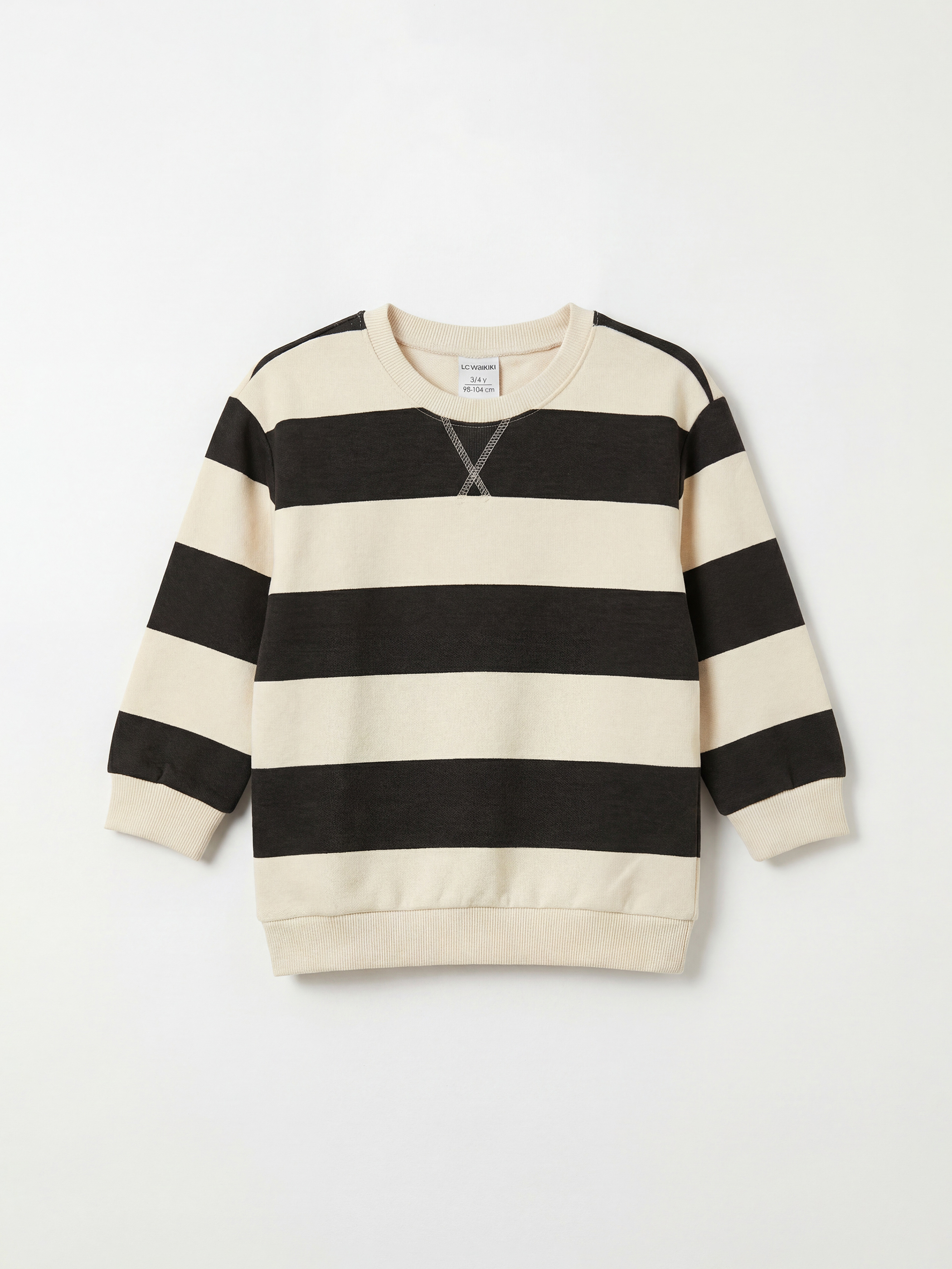 LCW Kids Мальчики Бежевый Свитшот - S6IJ90Z1-LE4