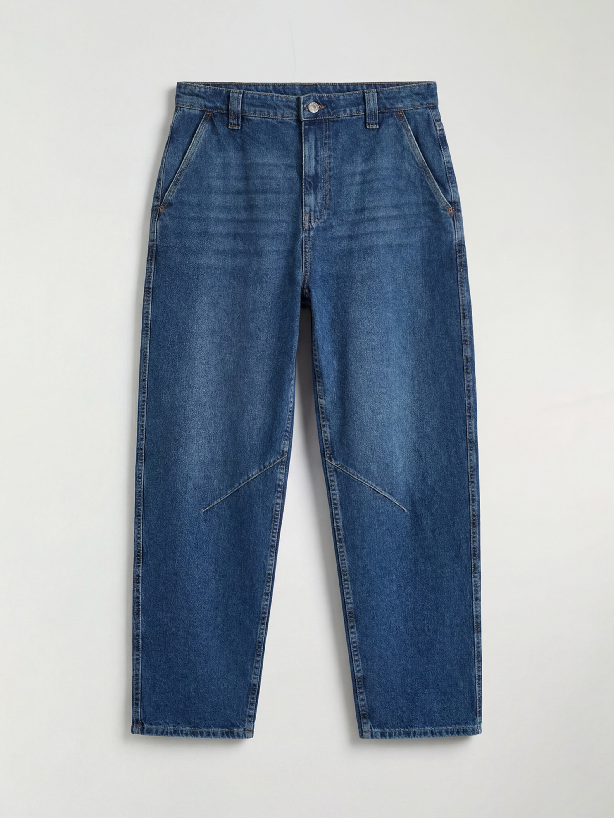 მამაკაცები მუქი ლურჯი ჯინსი-4