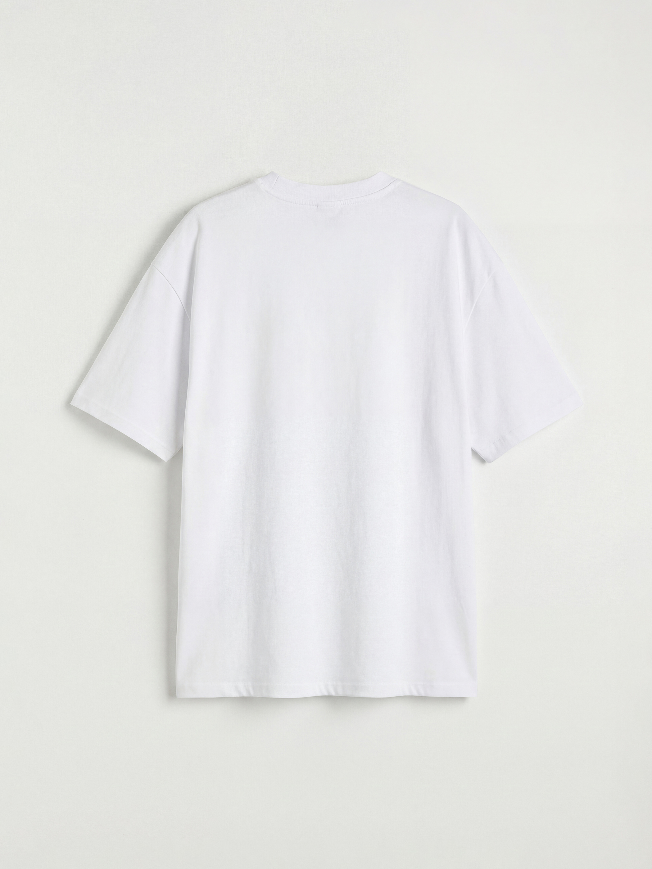 T-shirt imprimé à col rond pour filles-1