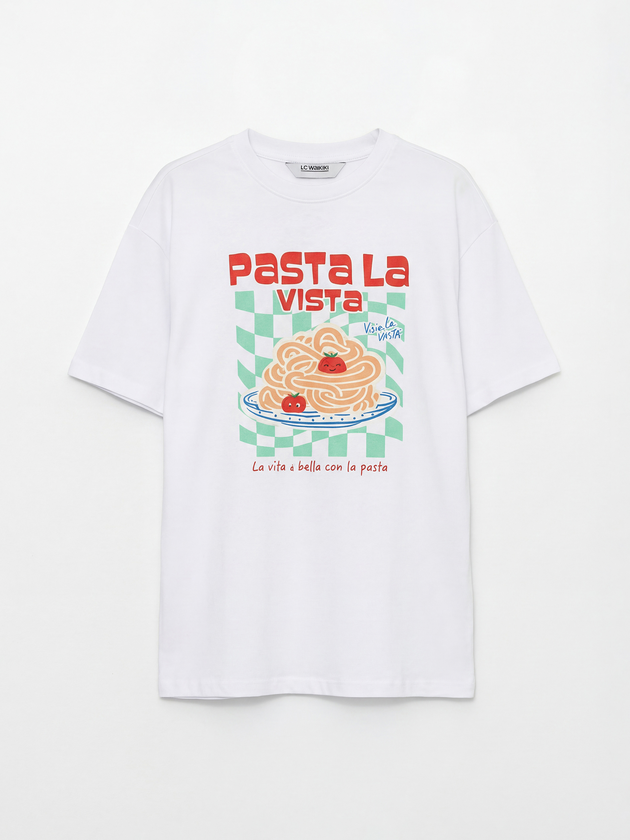 LCW Kids T-shirt imprimé à col rond pour filles