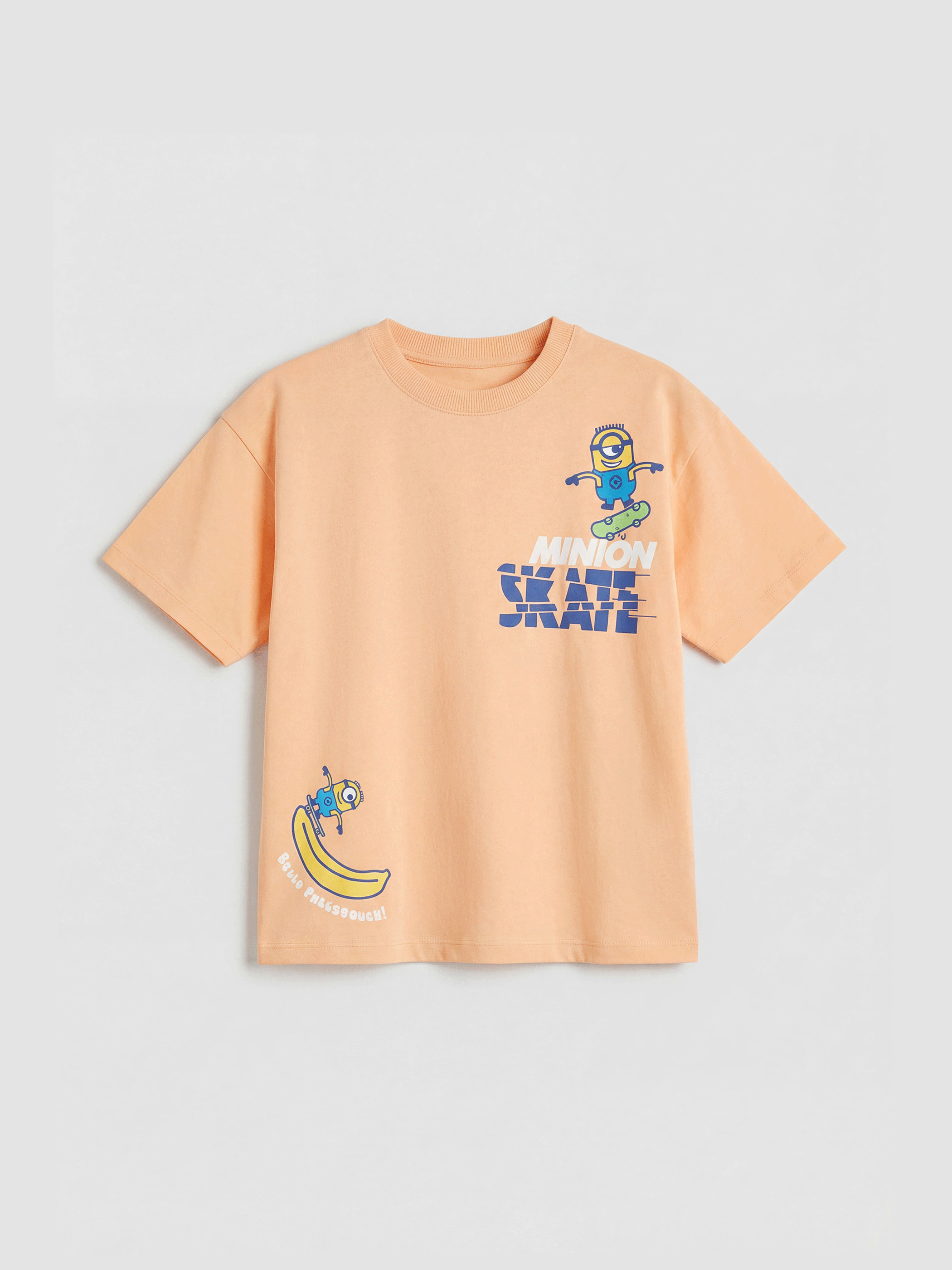 LCW Kids Erkek Çocuk Minions Baskılı Bol Kalıp Tişört