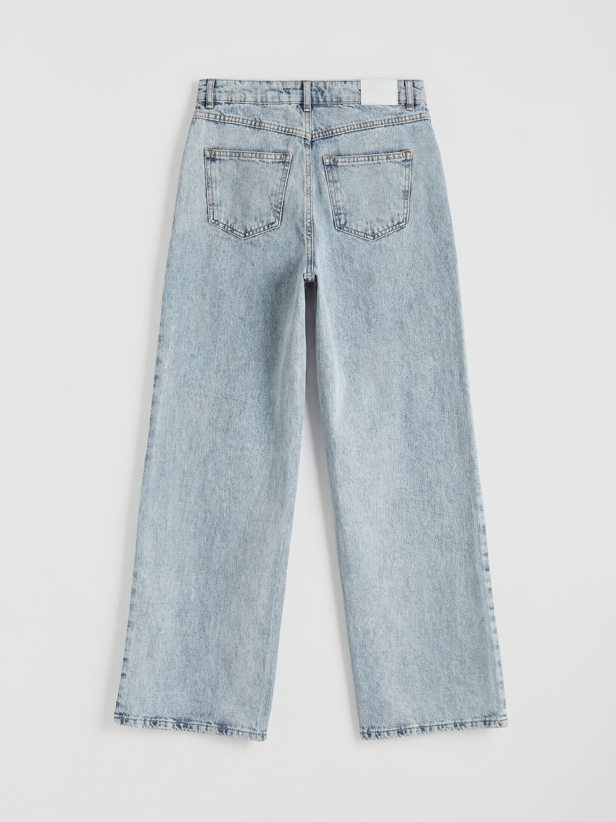 Mavi Wideleg Kadın Jean Pantolon-5