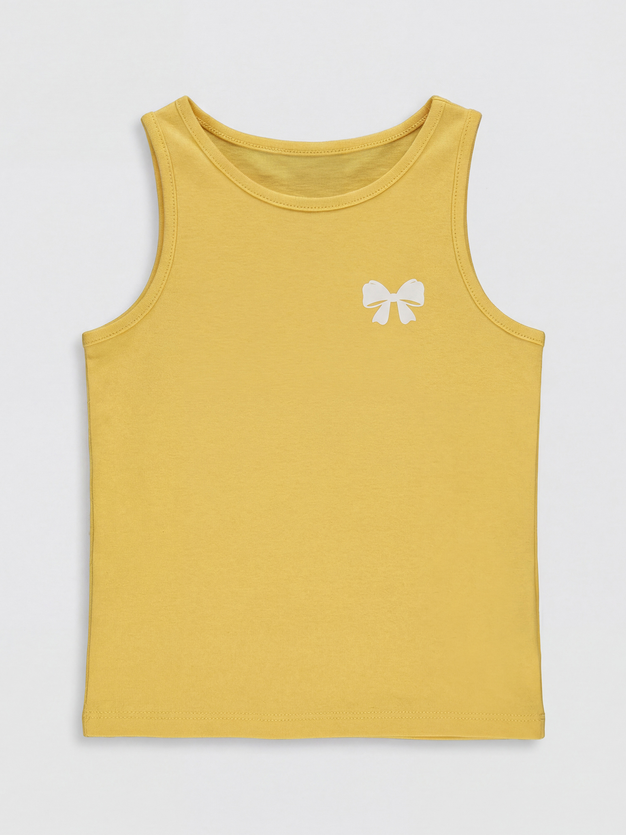 LCW ECO Момиче Жълто Безръкавна тениска