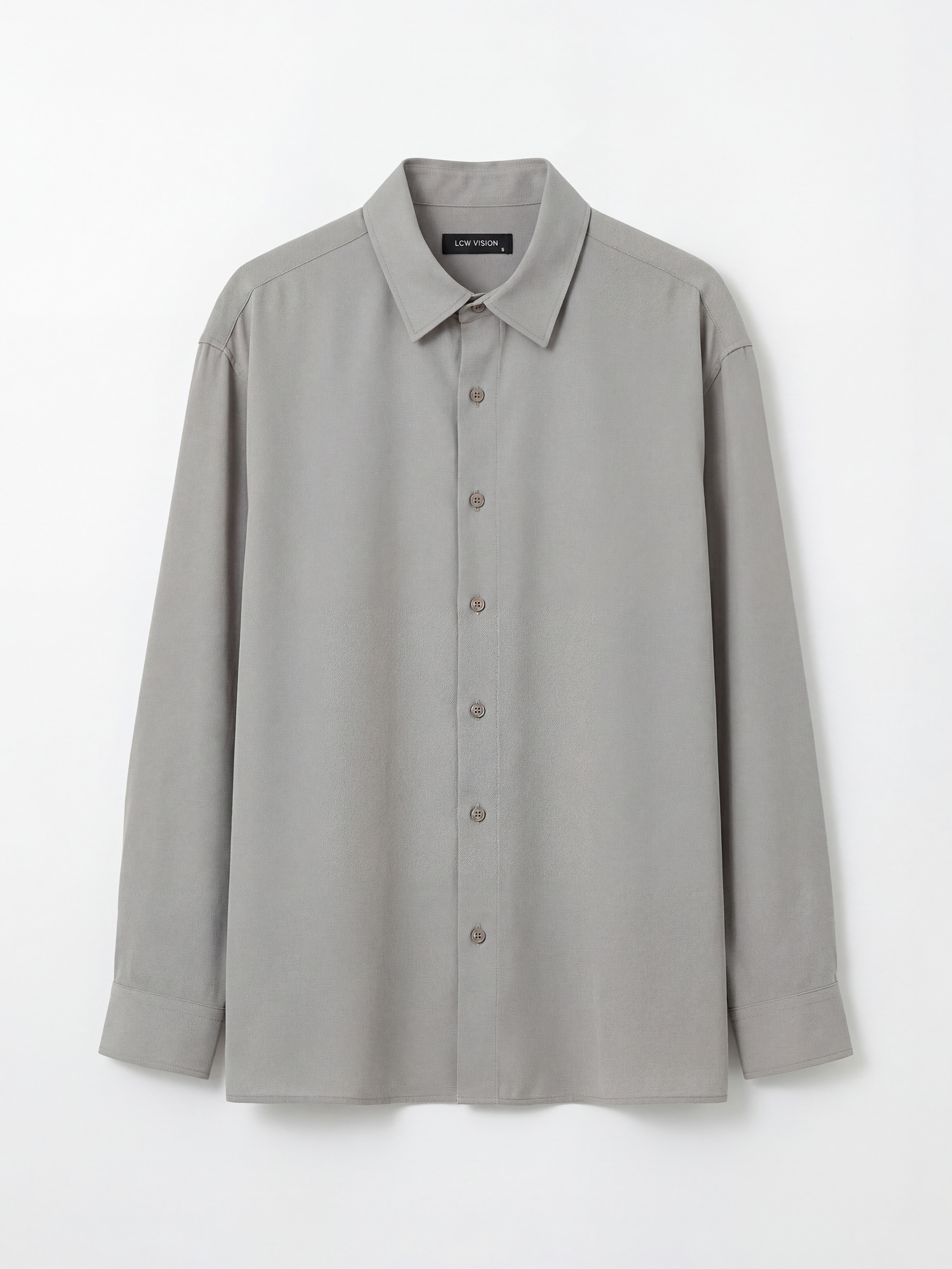 Kahverengi Regular Fit Armürlü Erkek Gömlek-4