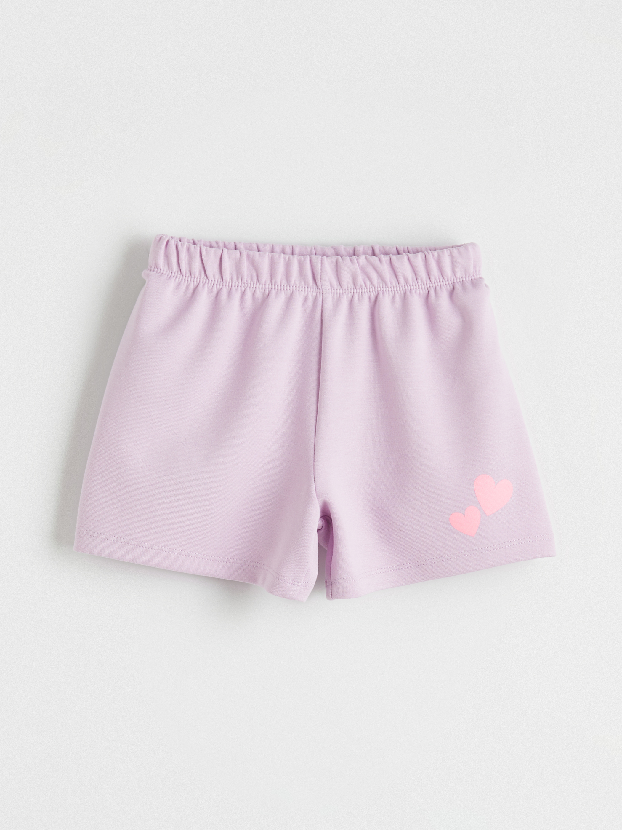 LCW Kids Beli Lastikli Baskılı Kız Çocuk Şort
