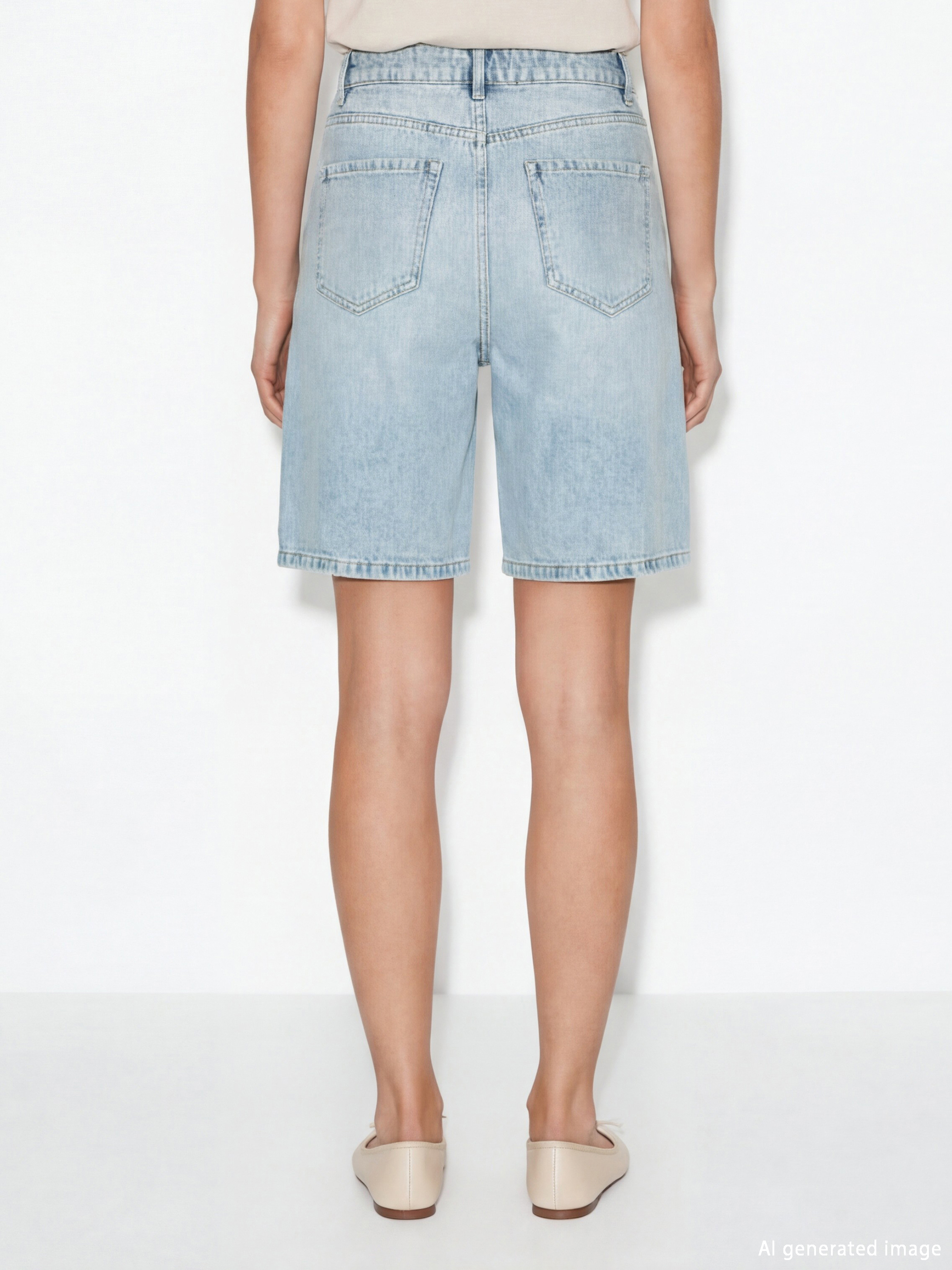 Short en jean INDIGO Femme-3