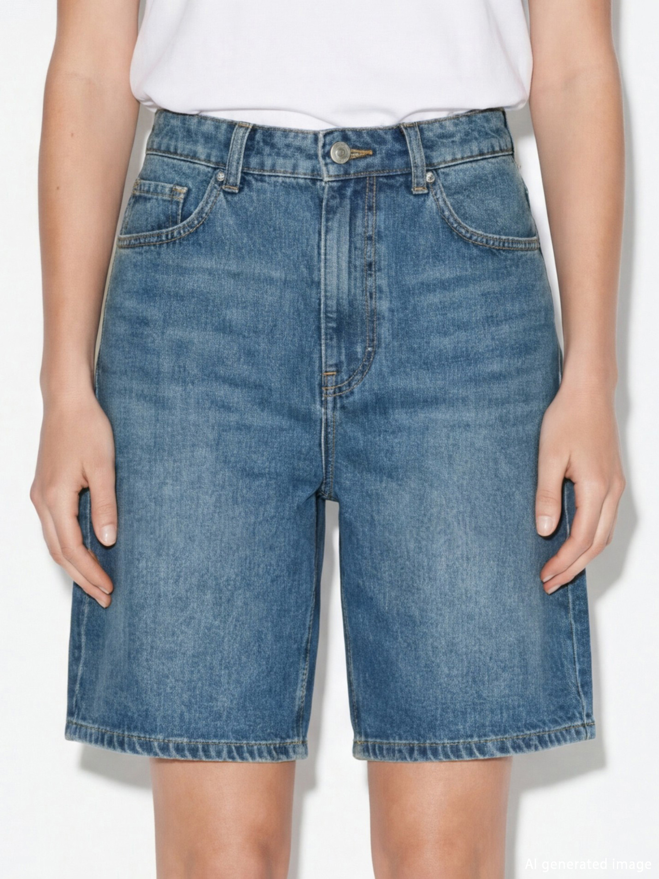 Short en jean INDIGO Femme-2