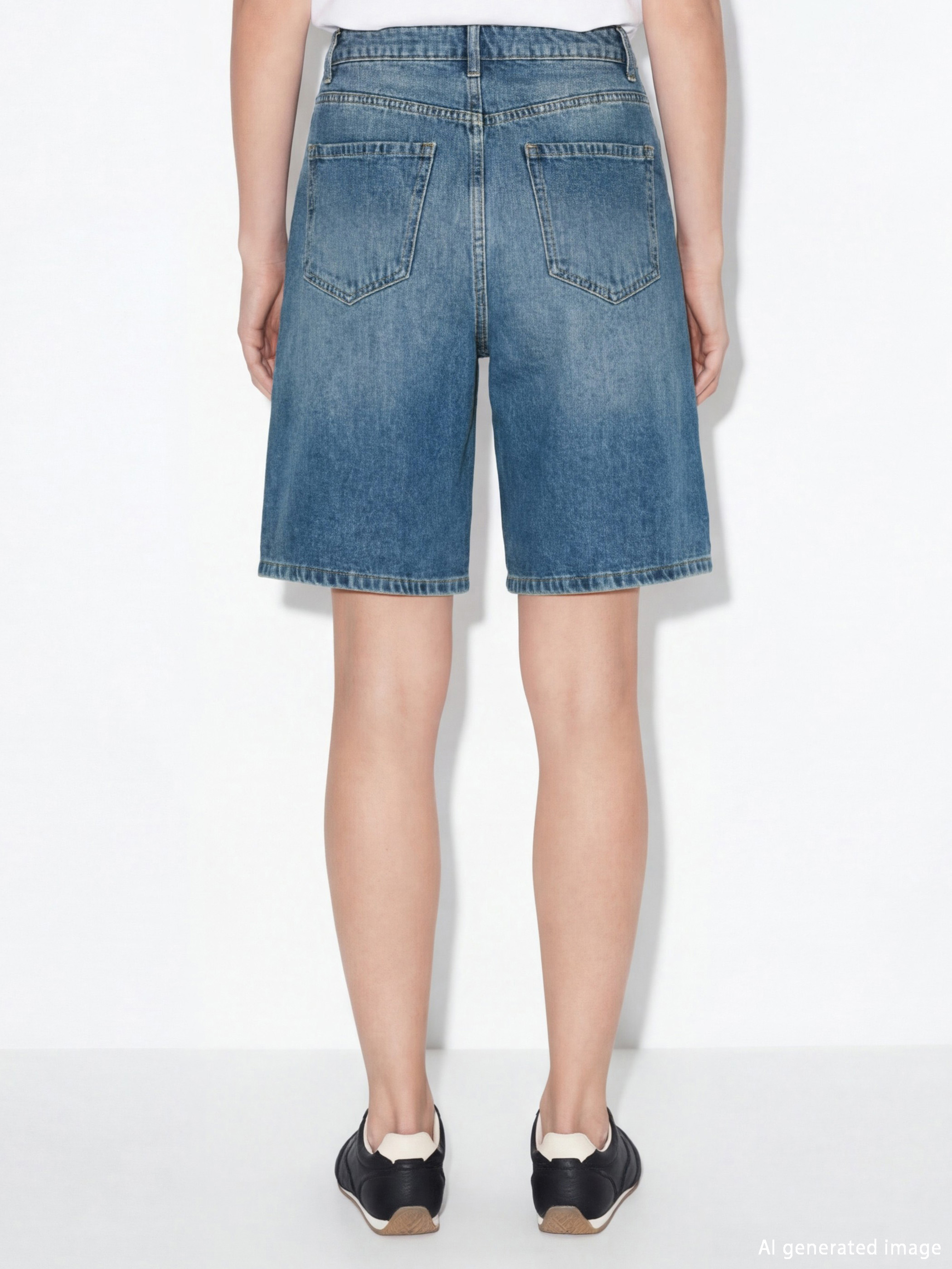 Short en jean INDIGO Femme-3