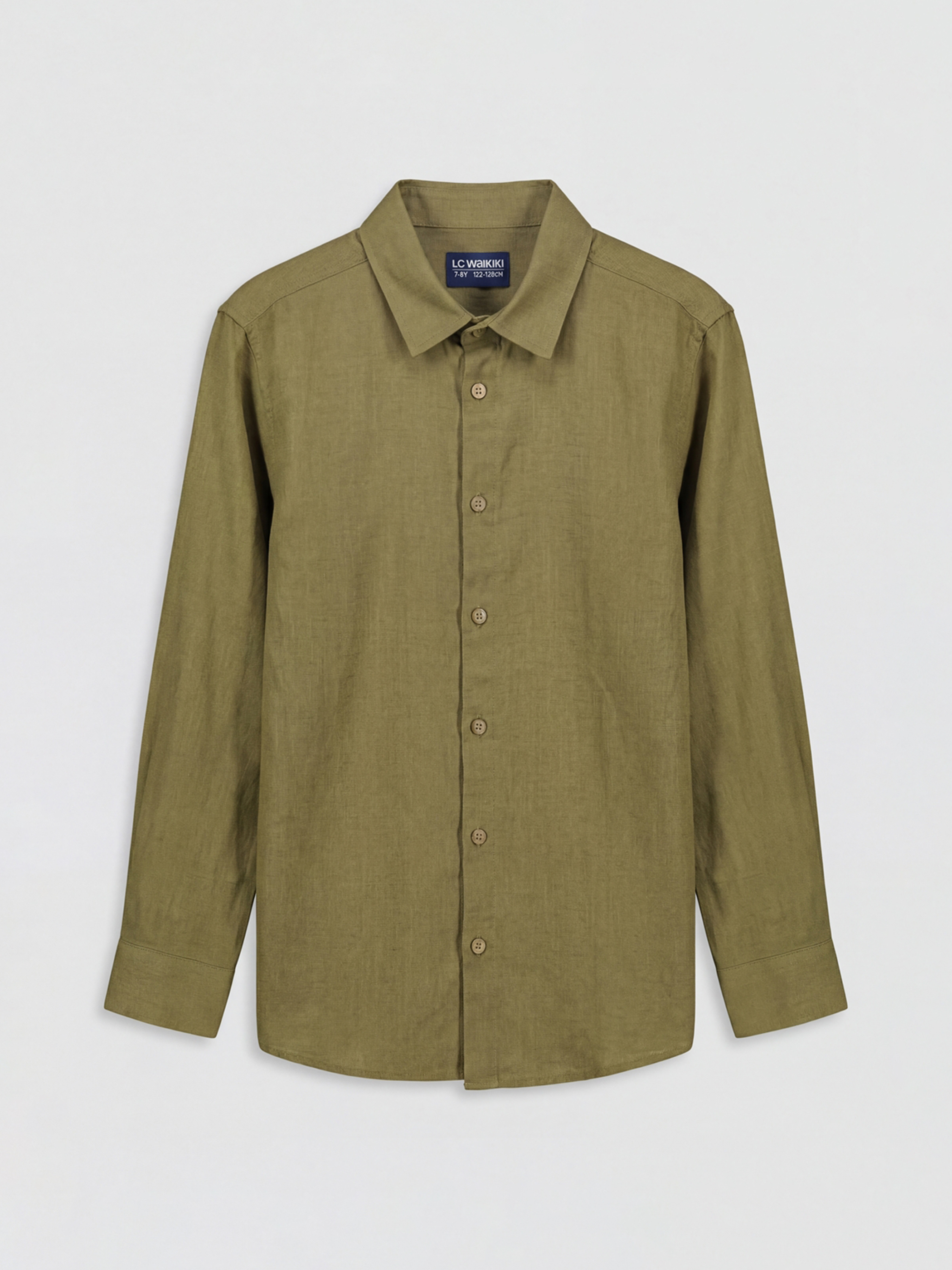 LCW Kids Рубашка из поплина с длинным рукавом для мальчиков