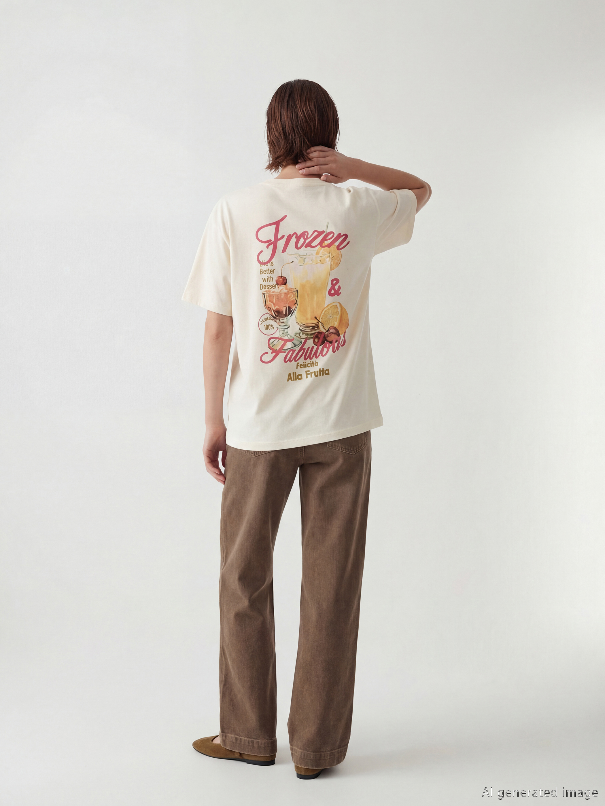 LCW Vision تيشيرت أصفر امرأة