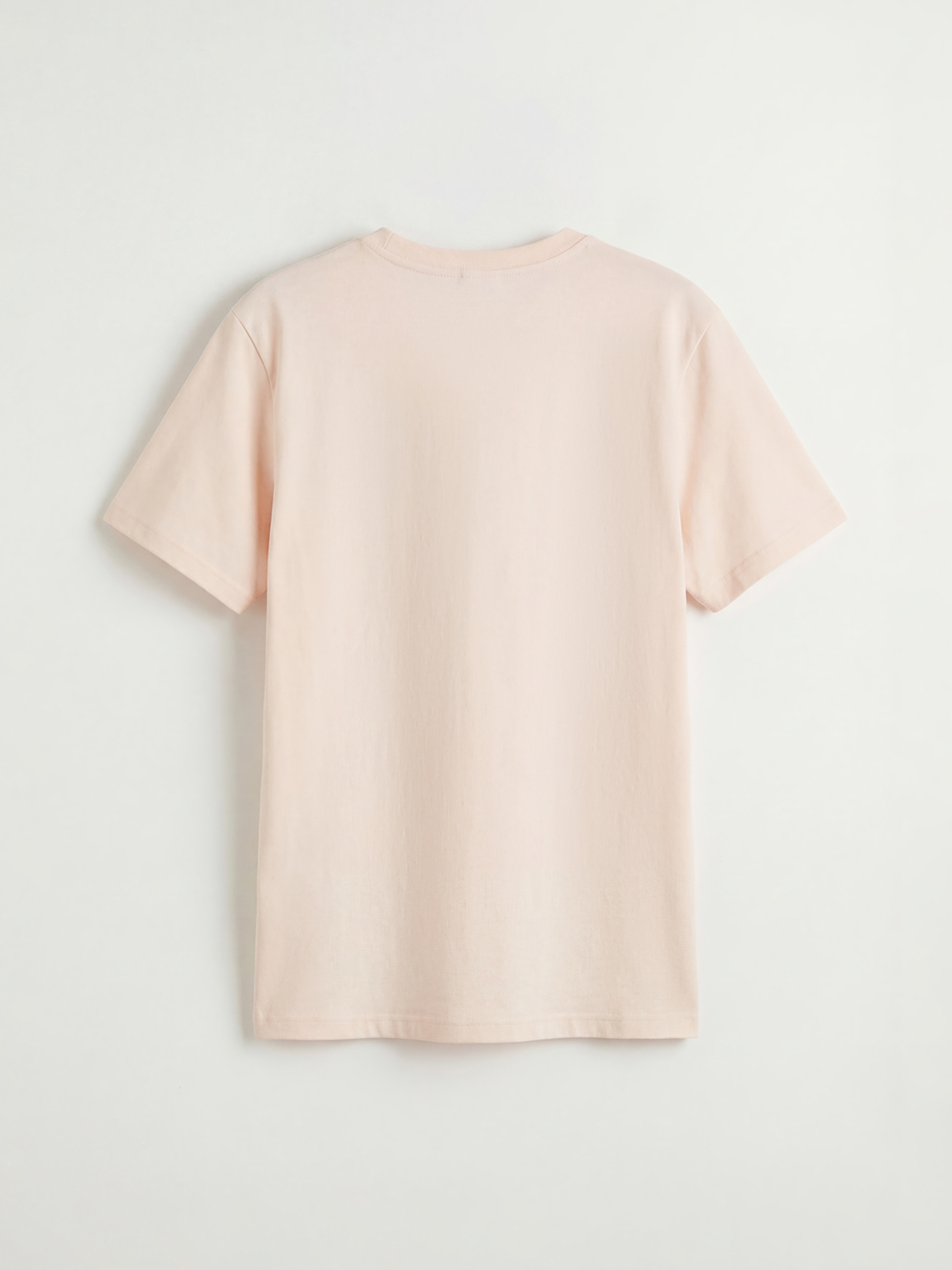 Pembe Baskılı Erkek Çocuk Tişört-1