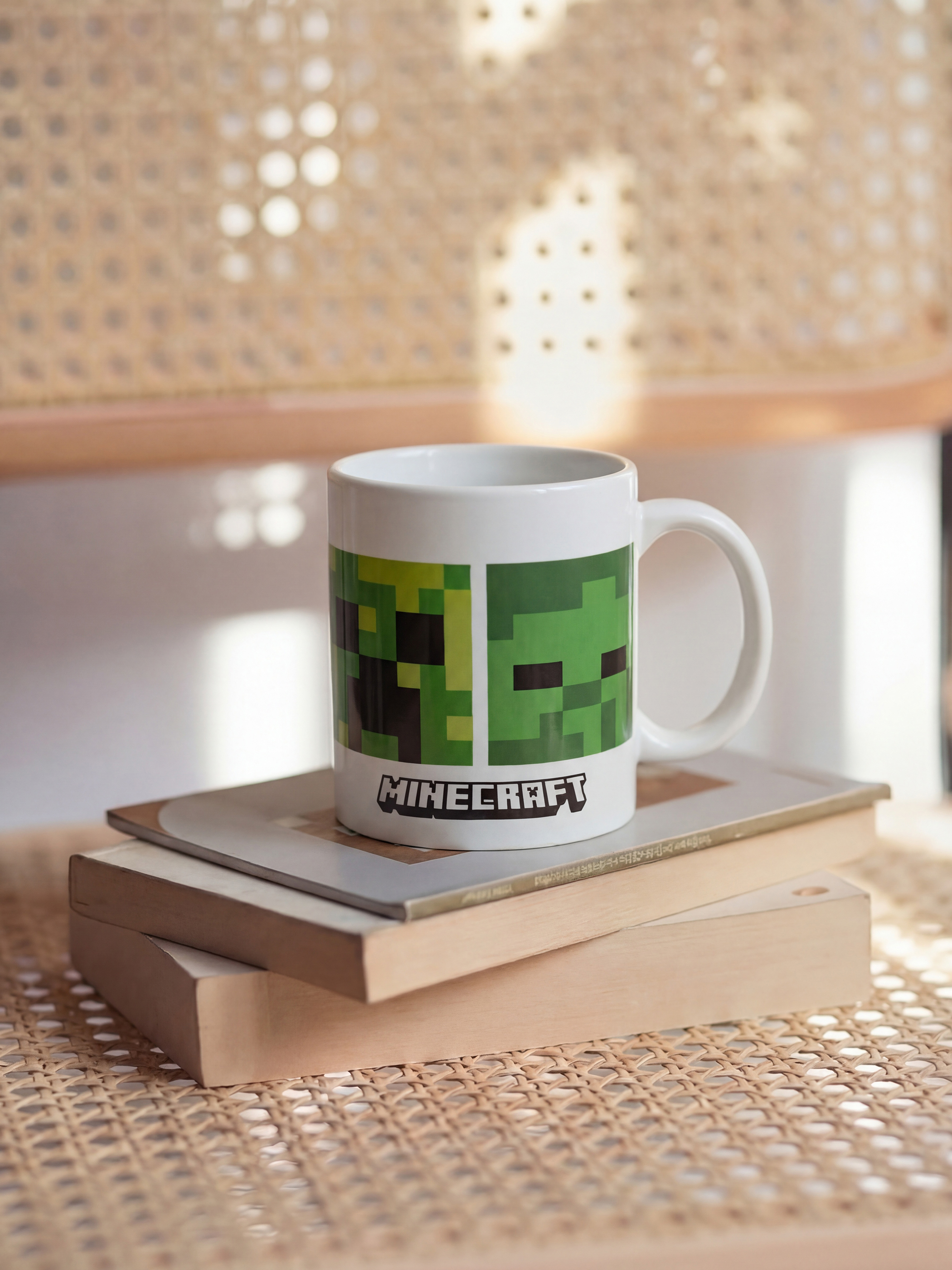 Karışık Minecraft Baskılı Seramik Kupa 240 ml-1
