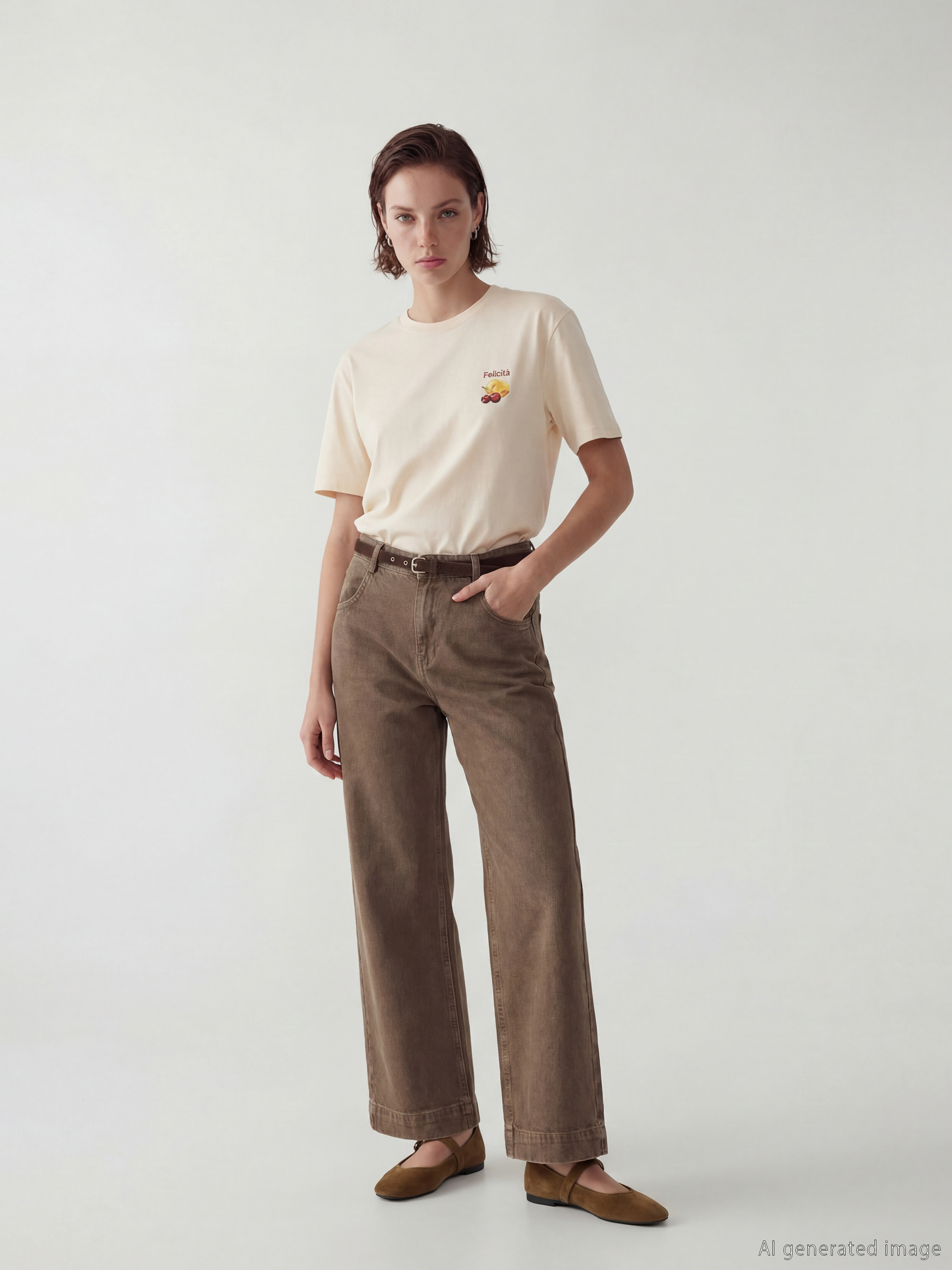 LCW Jeans Yüksek Bel Wideleg Kadın Jean Pantolon - S6JC92Z8-R1L