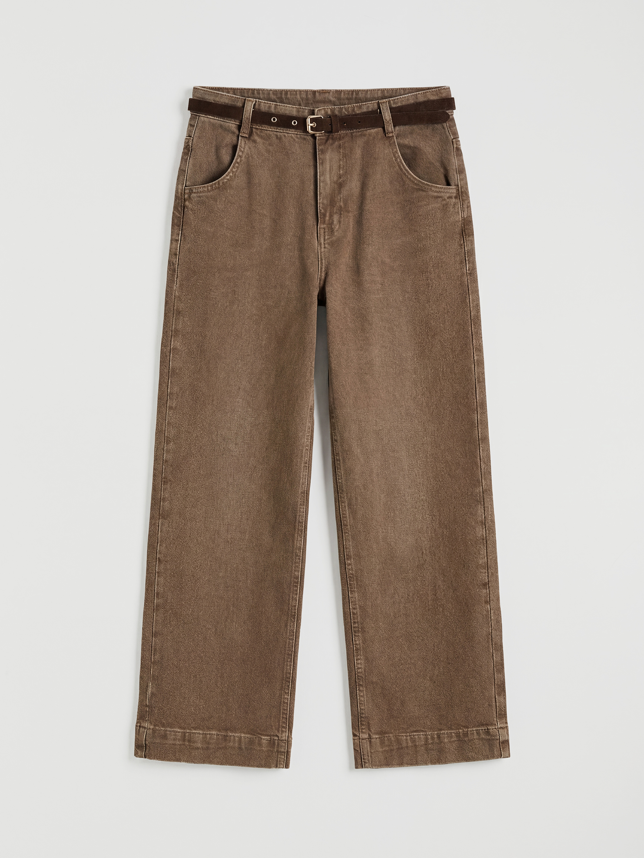 LCW Jeans Yüksek Bel Wideleg Kadın Jean Pantolon - S6JC92Z8-R1L