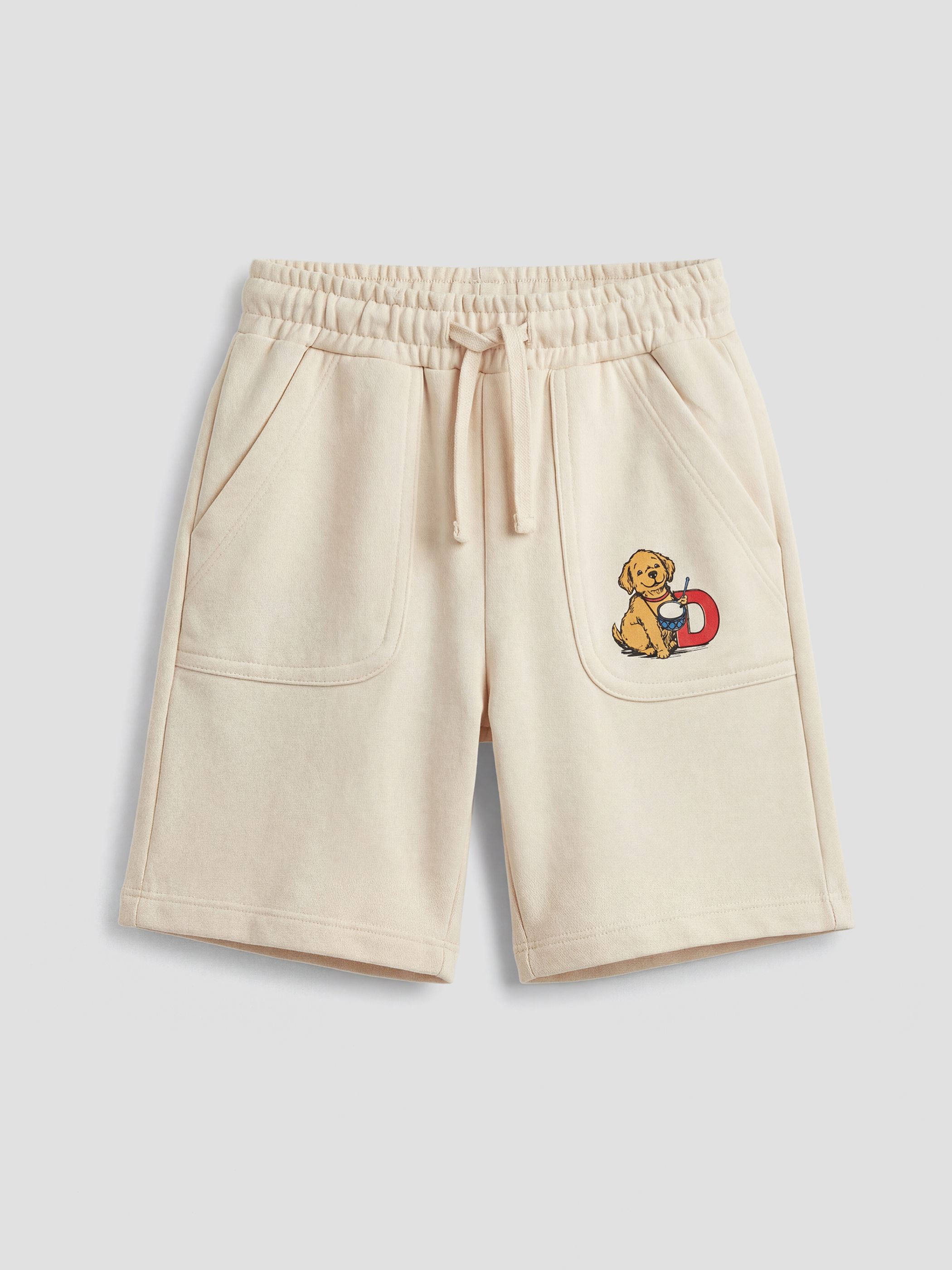 LC WAIKIKI Elastic Waist Printed Boys' Shorts