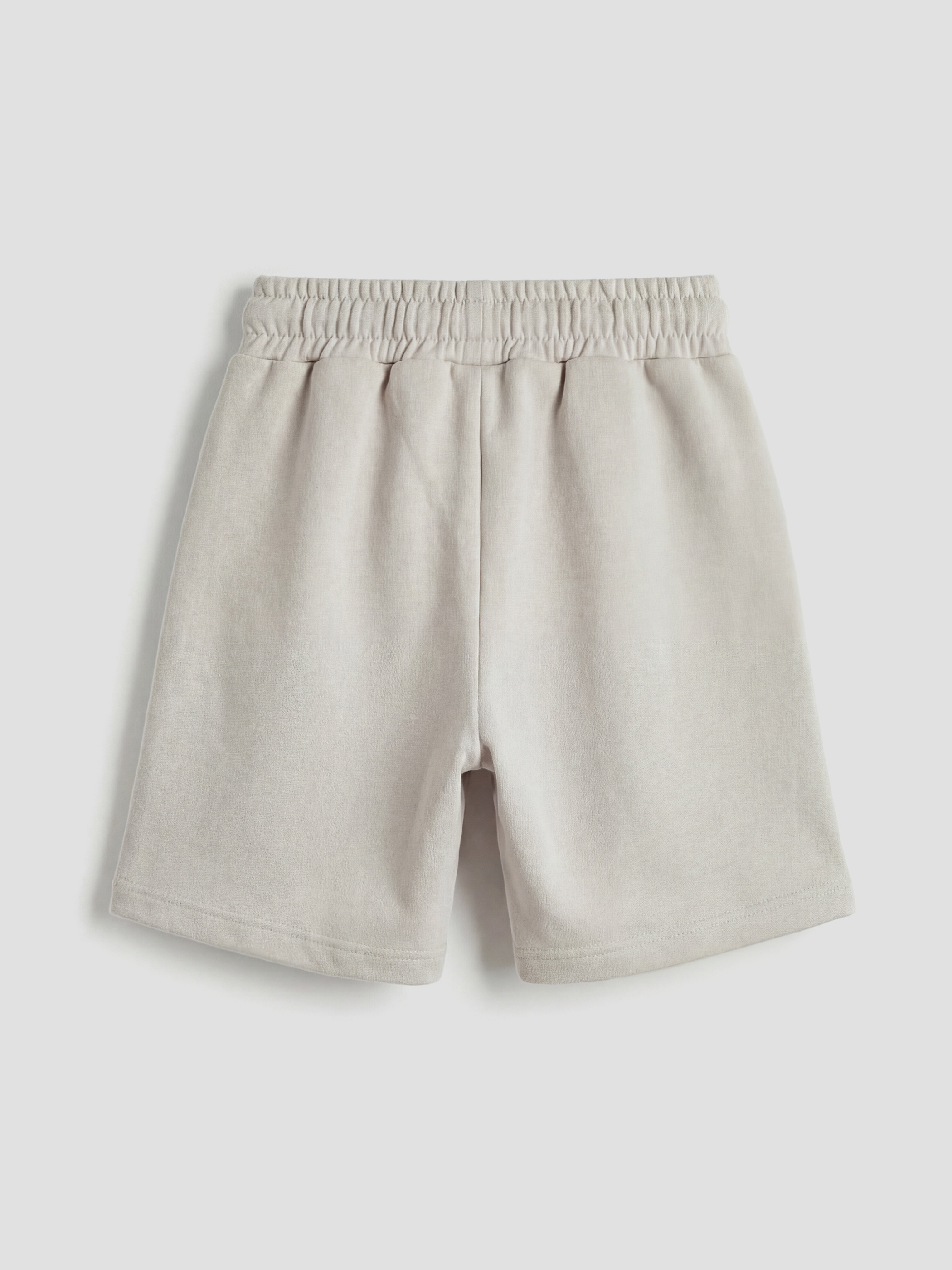 Gri Baskılı Erkek Bebek Şort-1