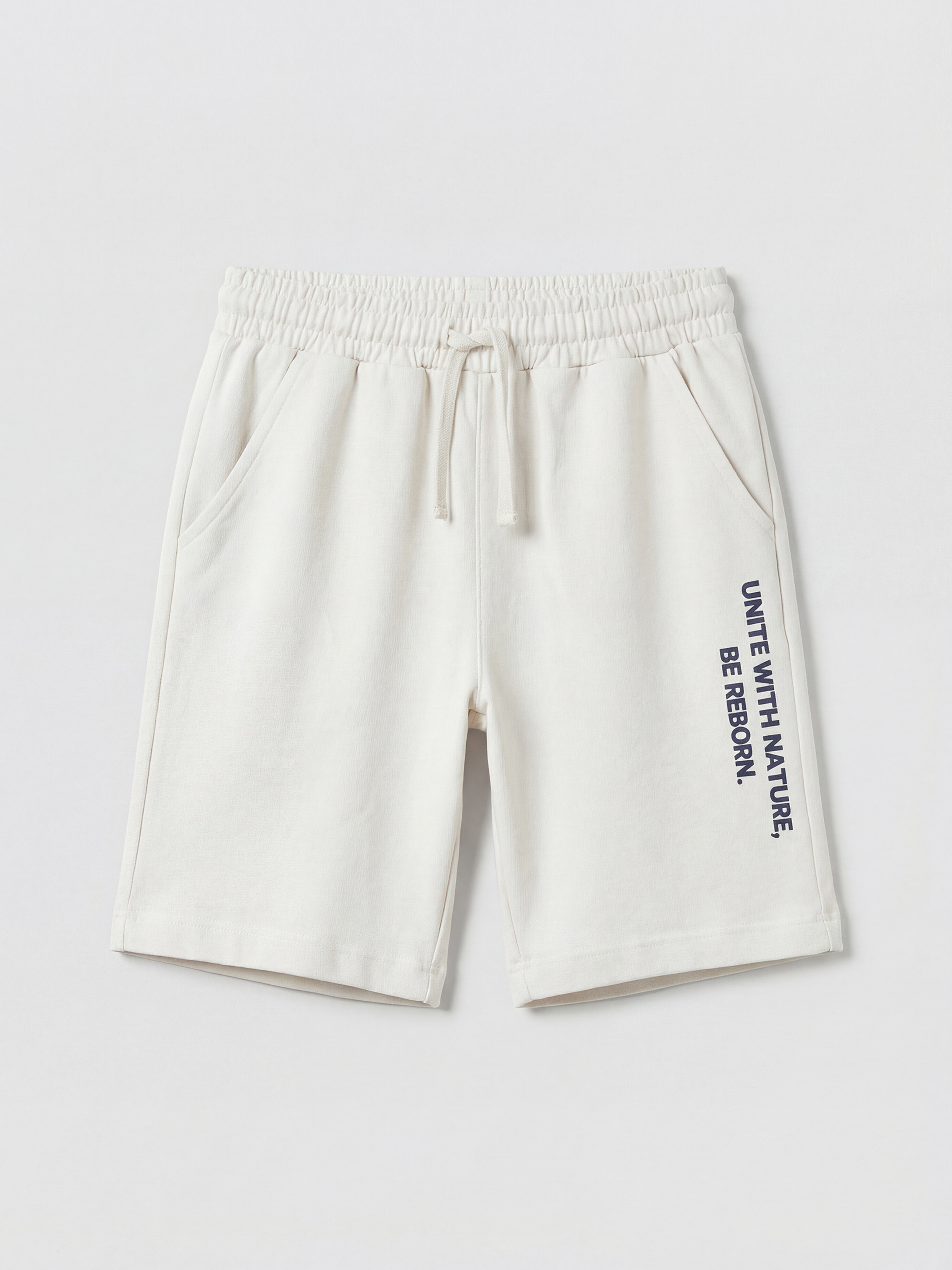 LC WAIKIKI Yazı Baskılı Erkek Çocuk Şort - S6JD47Z4-YQH