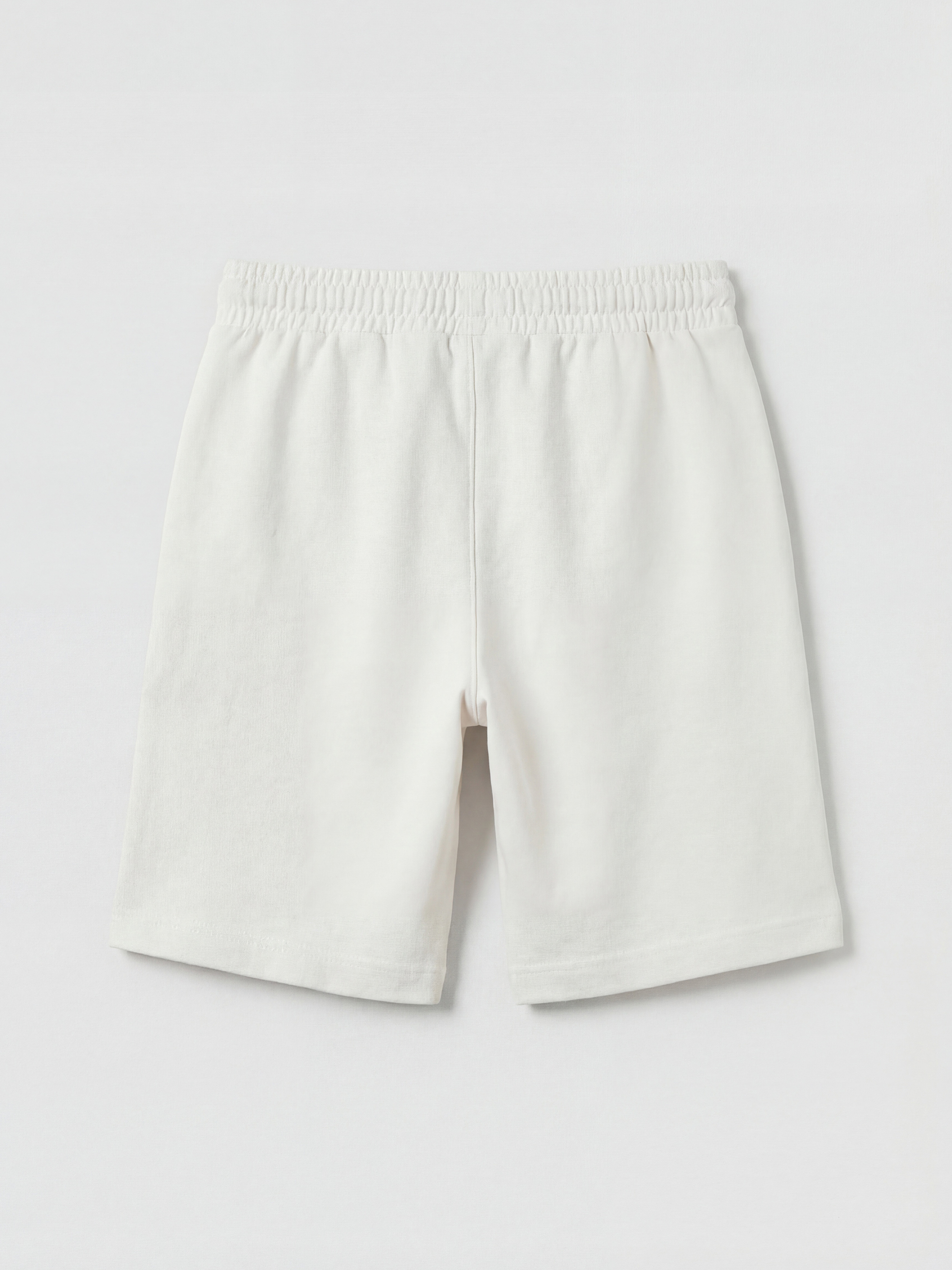 Gri Yazı Baskılı Erkek Çocuk Şort-1