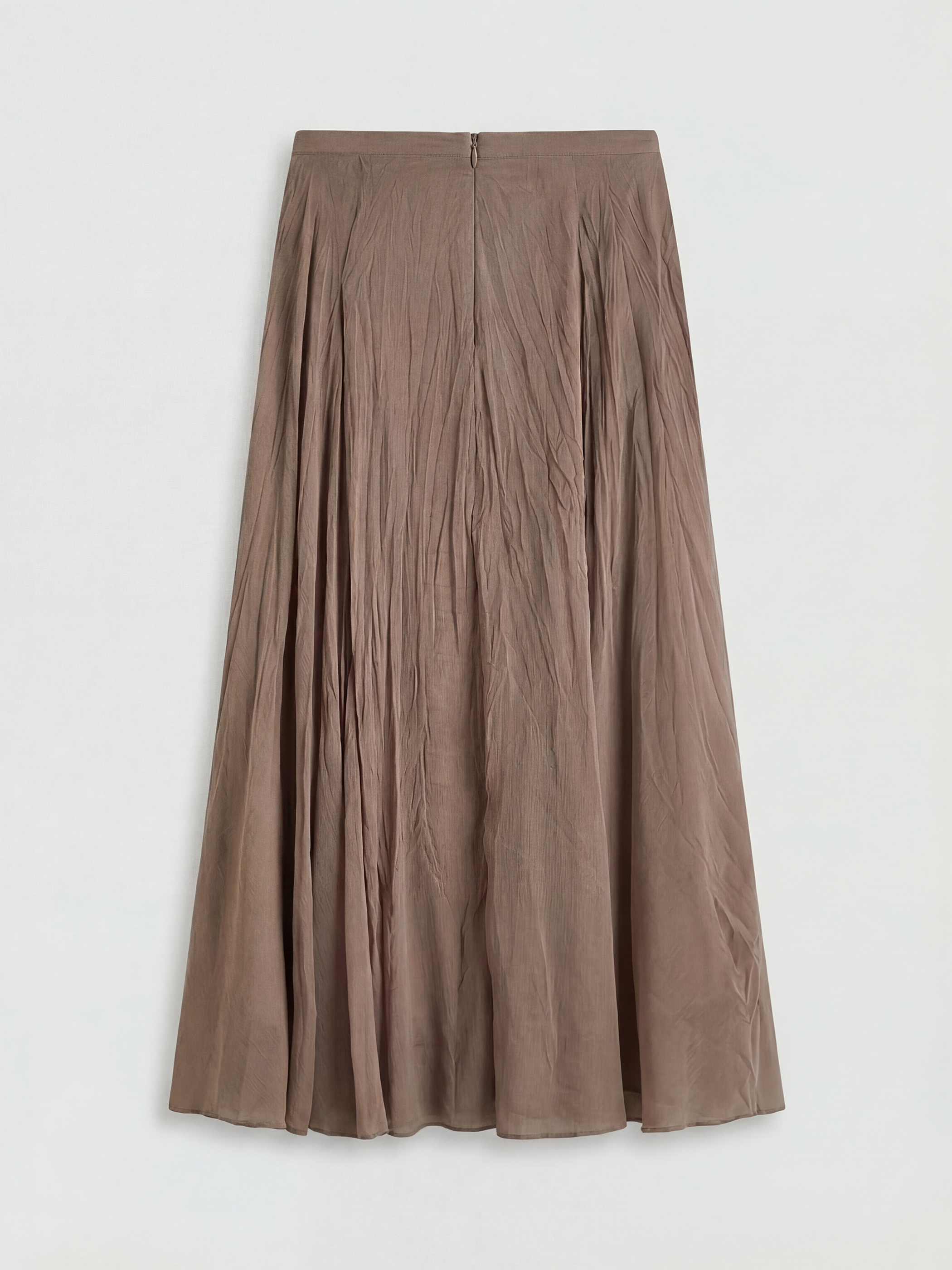 Woman Brown Skirt-5