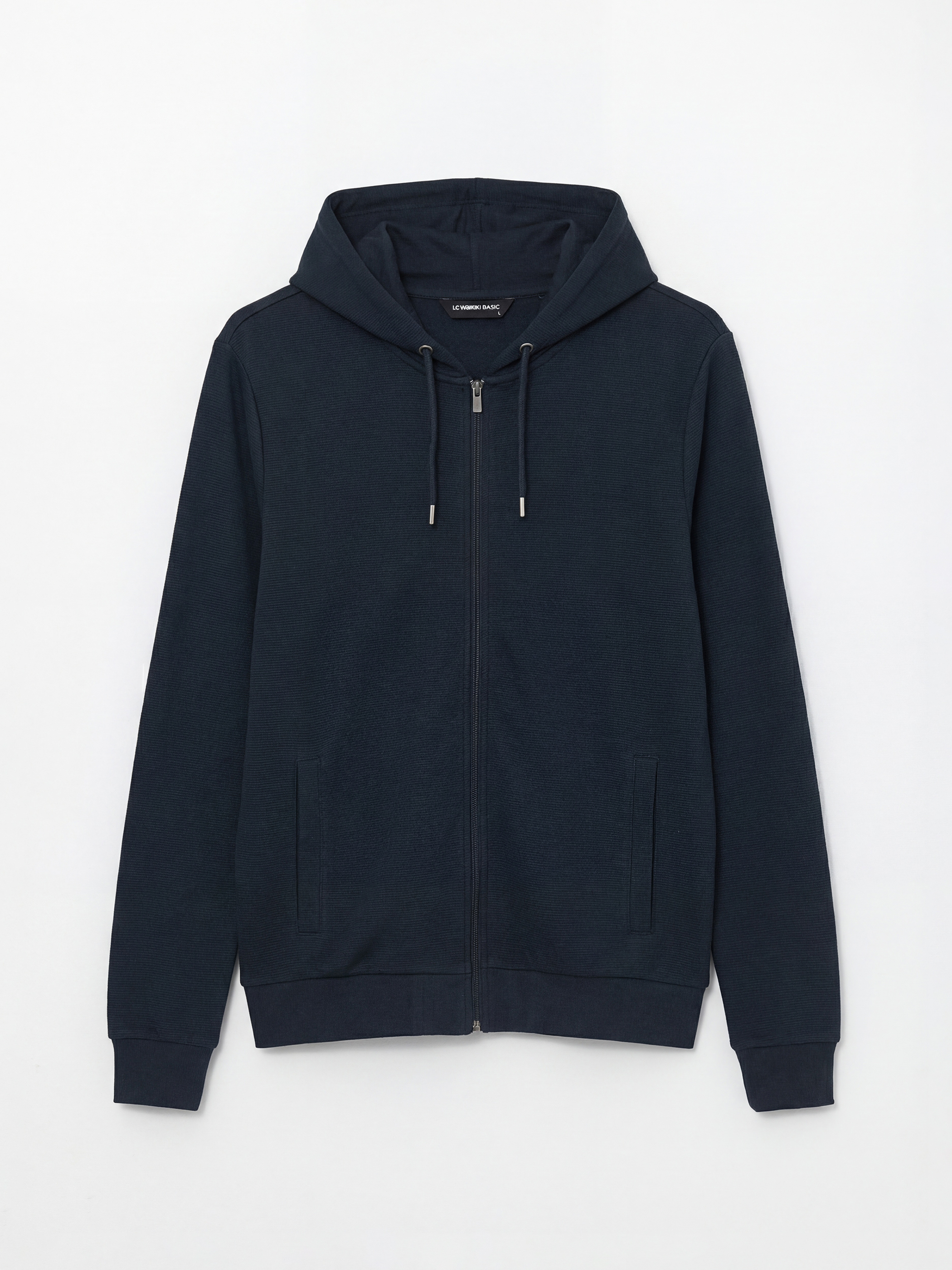 LCWAIKIKI Classic Kapüşonlu Erkek Fermuarlı Sweatshirt - S6JL76Z8-RFH