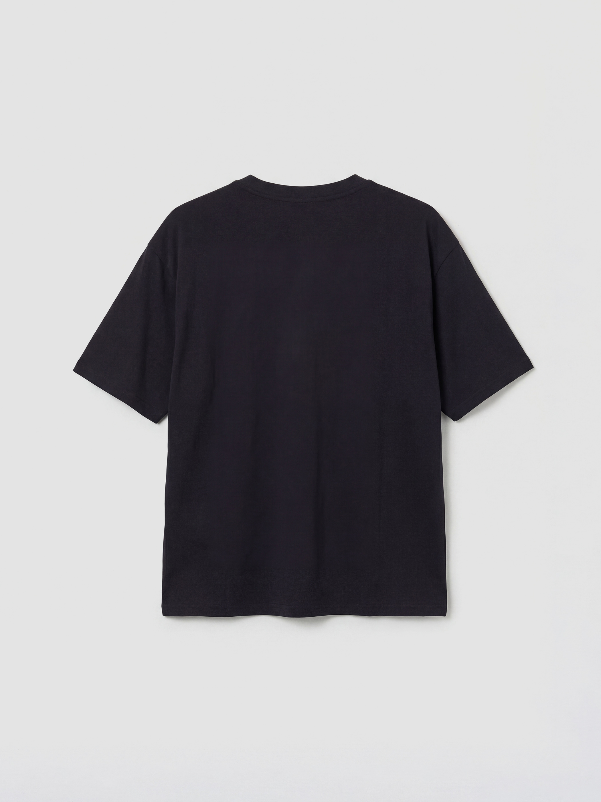 Crew Neck Oversize Printed Men's Sports T-shirt-5