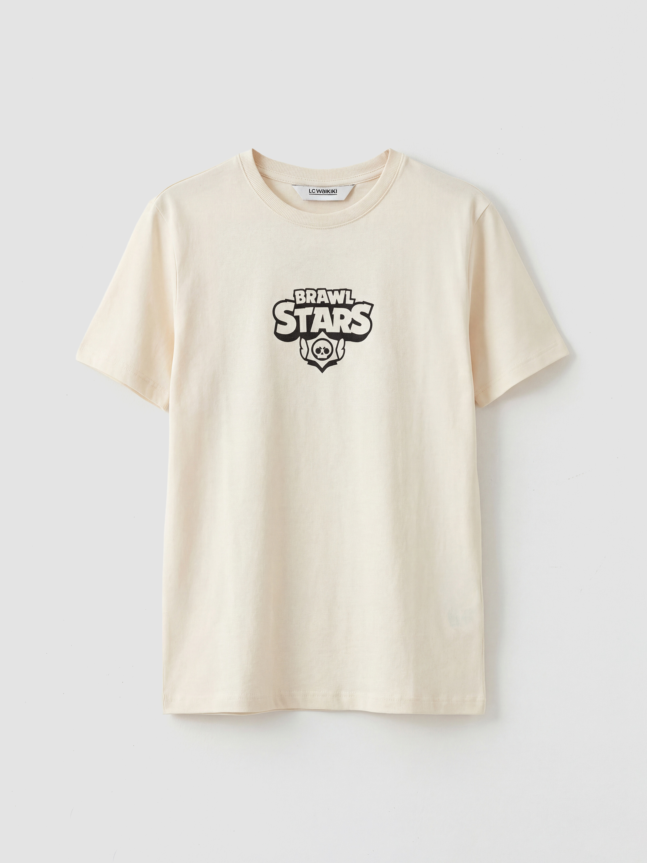 LCW Kids Bisiklet Yaka Brawl Stars Baskılı Erkek Çocuk Tişört - S6JS41Z4-FT0