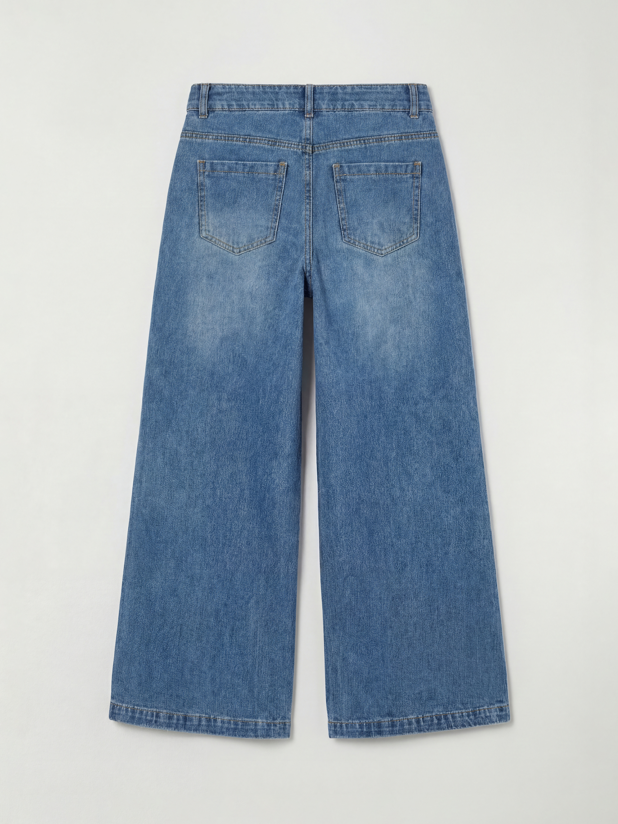 Dečije farmerke širokih nogavica-1