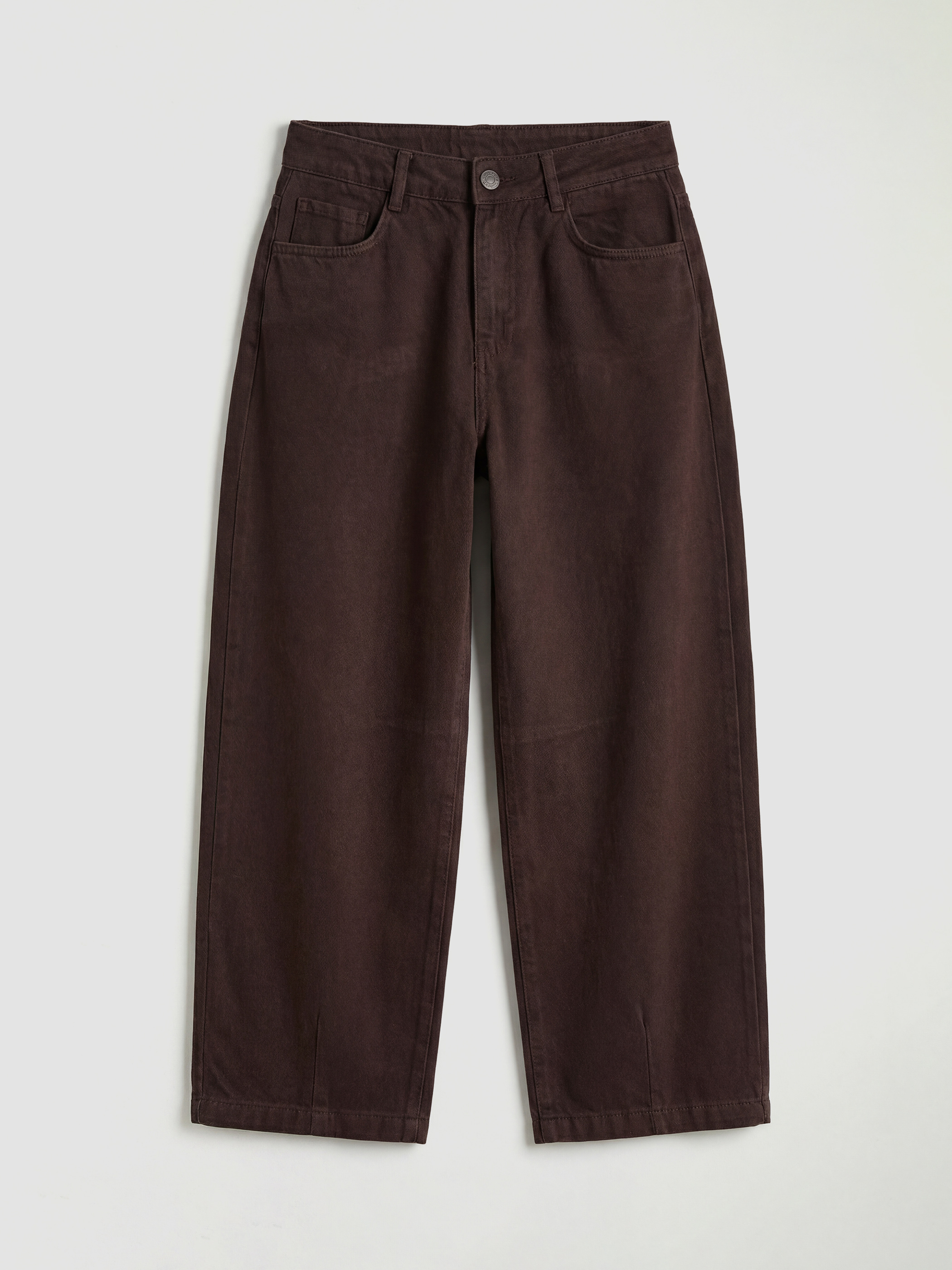 LCW Kids Loose Fit Kız Çocuk Gabardin Pantolon - S6JU65Z4-HMK