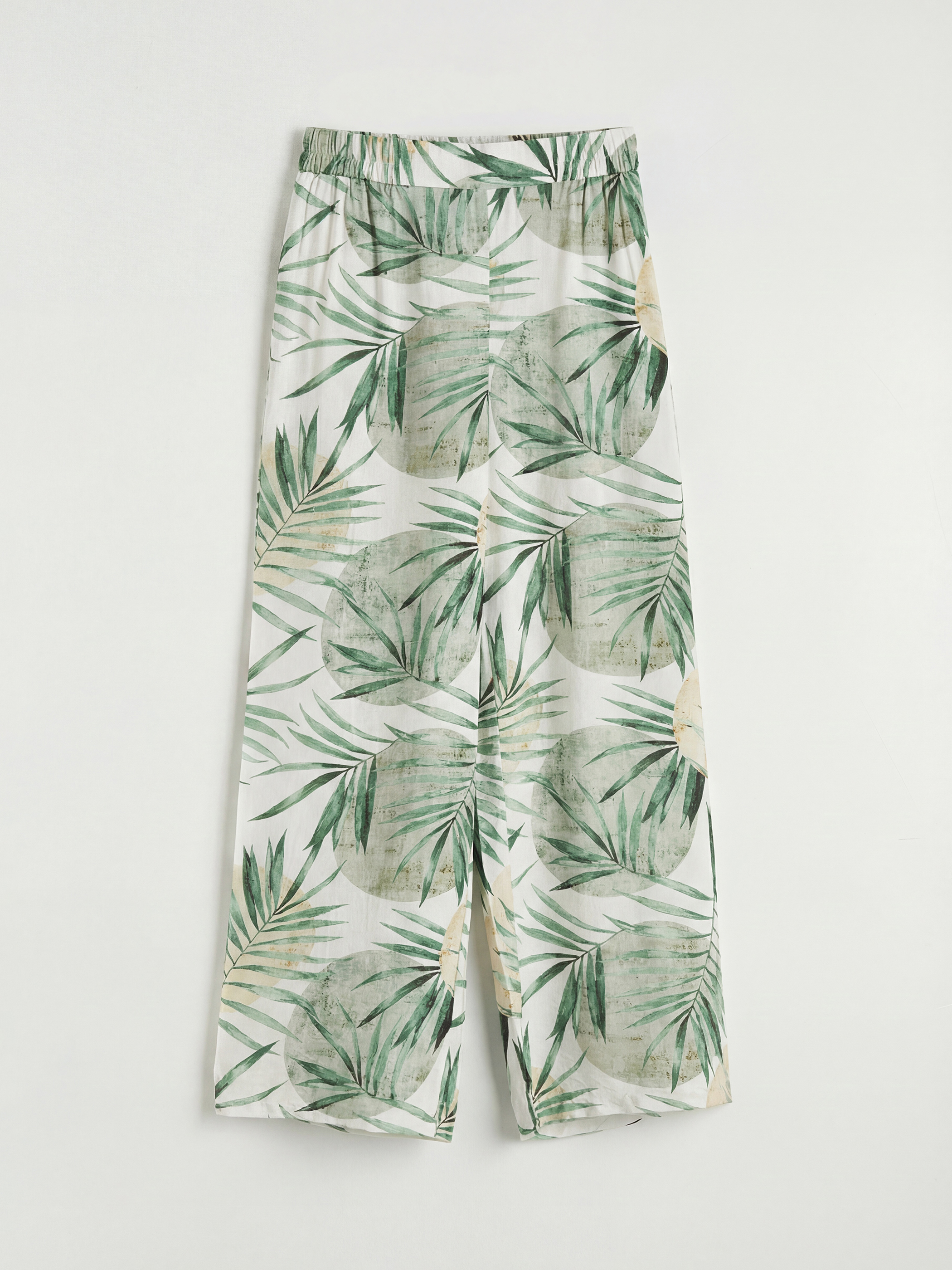 Woman GREEN Trousers-4