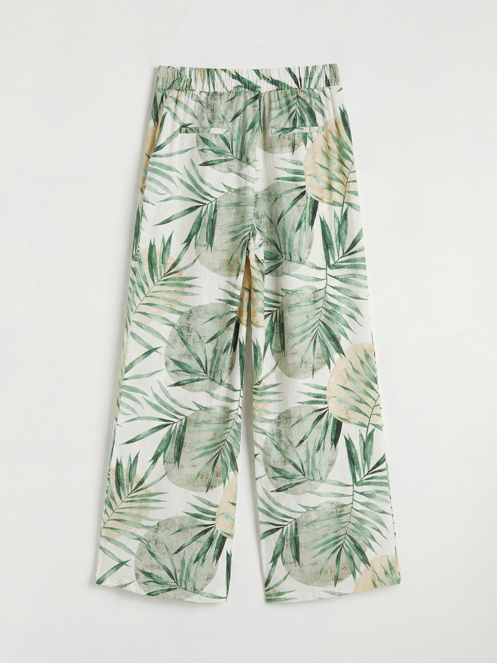 Woman GREEN Trousers-5