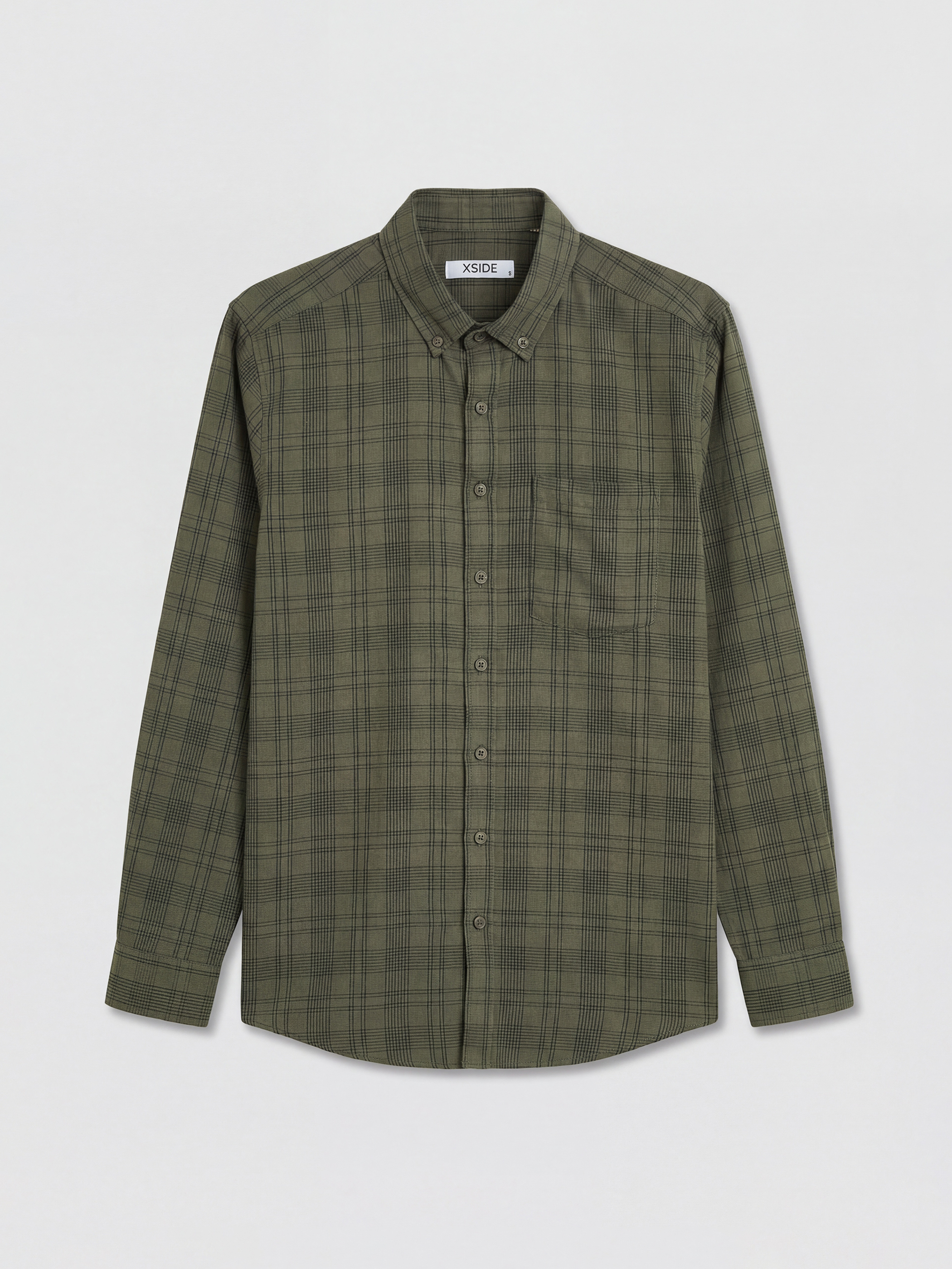 LCWAIKIKI Classic Regular Fit Ekose Gabardin Erkek Gömlek - S6K171Z8-LMU