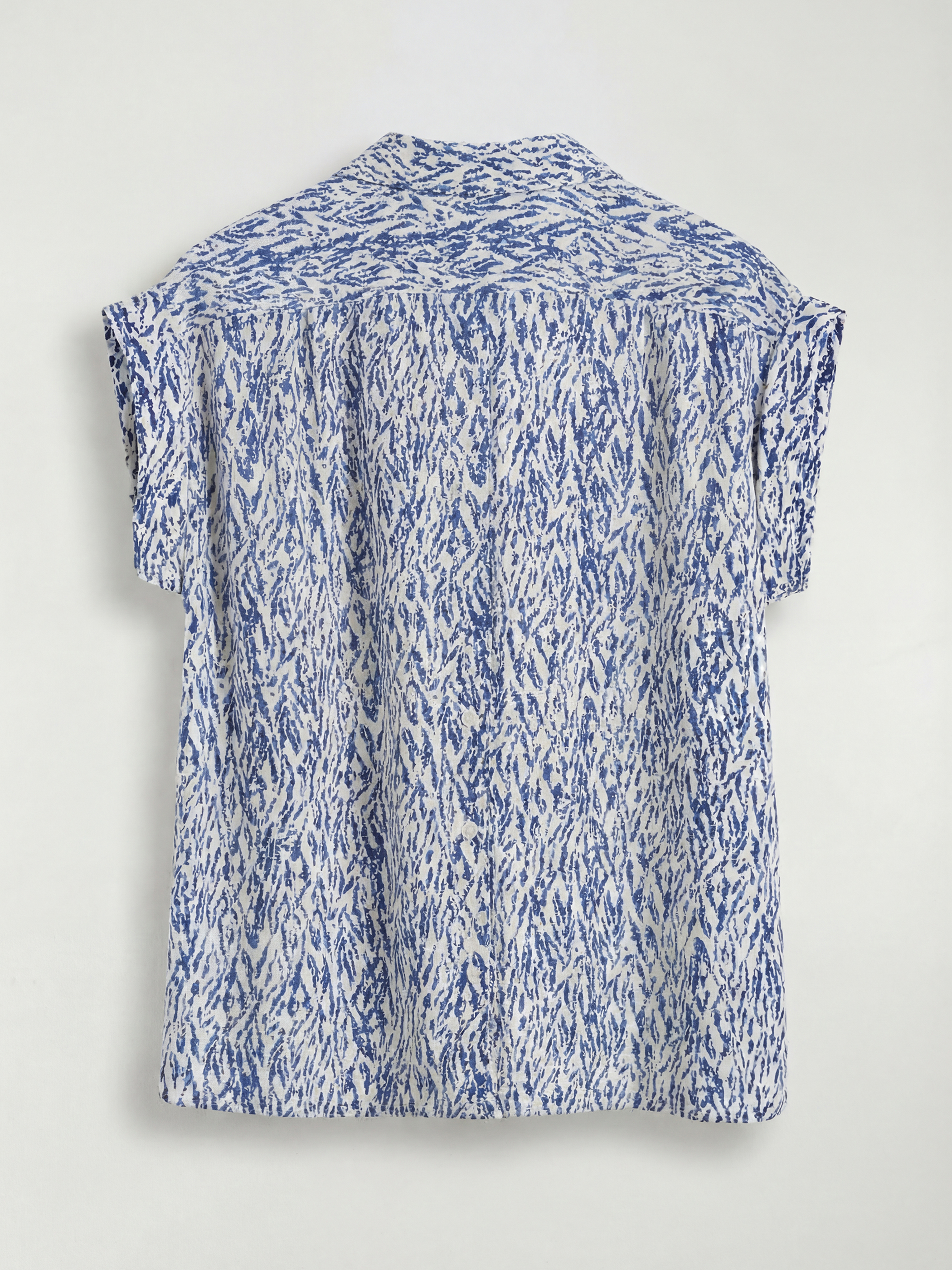 Desenli Kadın Gömlek-5